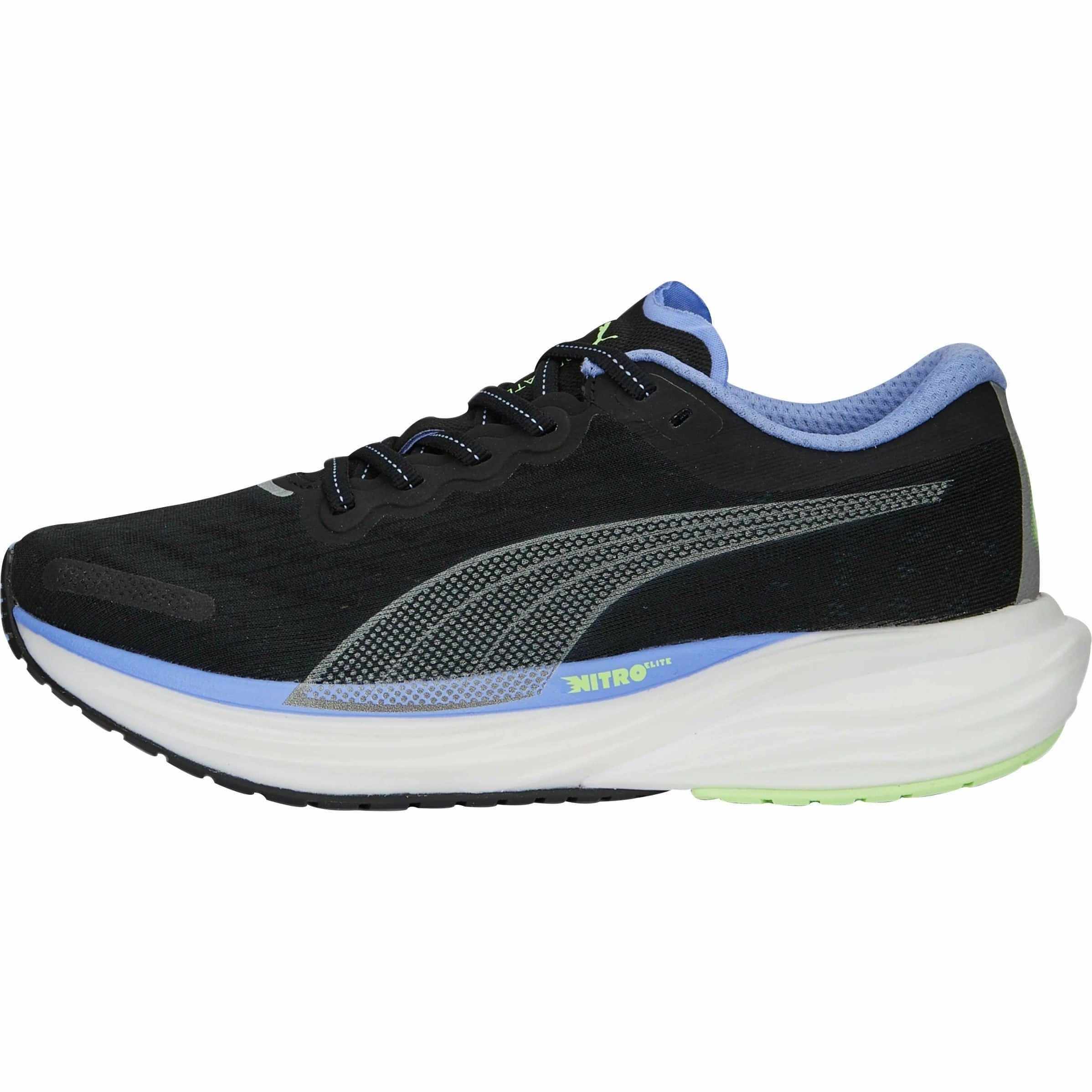 Durable Outsole Design Puma Deviate Nitro 2 Womens Running Shoes - Black
