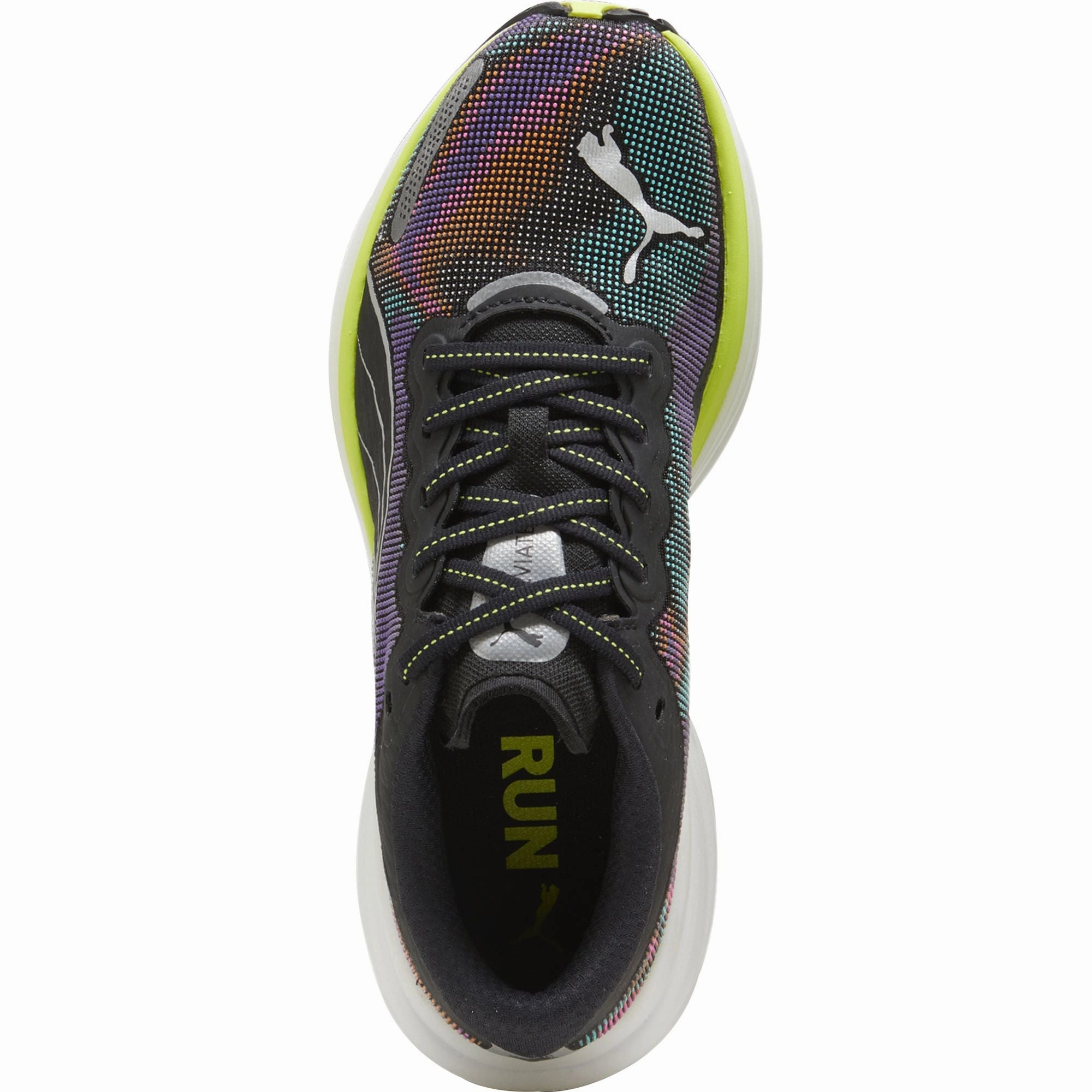 humid Responsive Midsole Technology Puma Deviate Nitro 2 Womens Running Shoes - Black