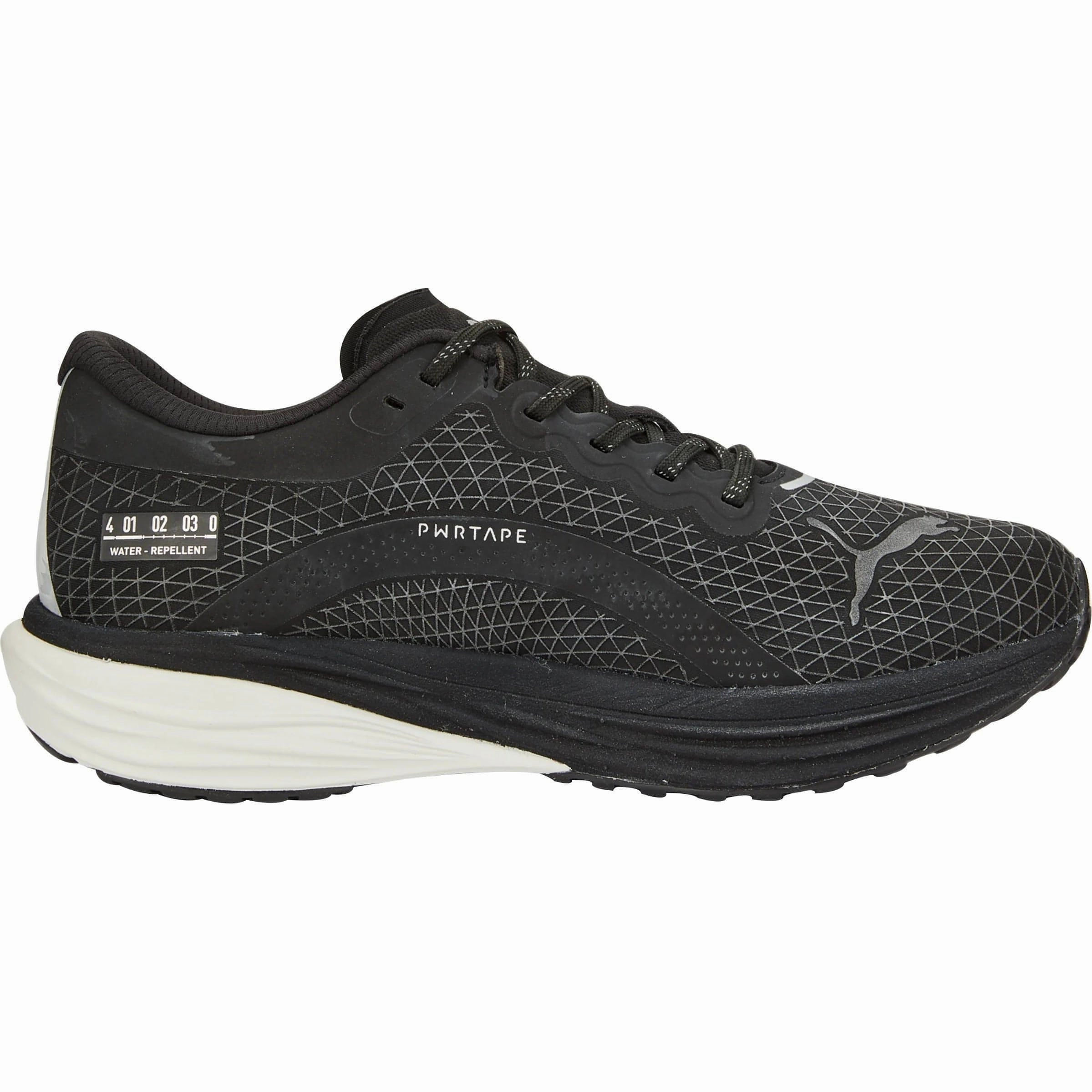 branded running shoes low - profile - feature shoes Puma Deviate Nitro 2 WTR Mens Running Shoes - Black