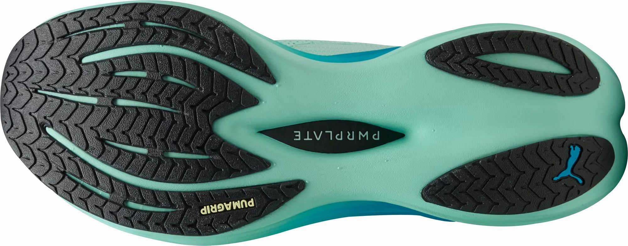 Puma Deviate Nitro 3 Mens Running Shoes - Green pool shoes Compression Molded Midsole