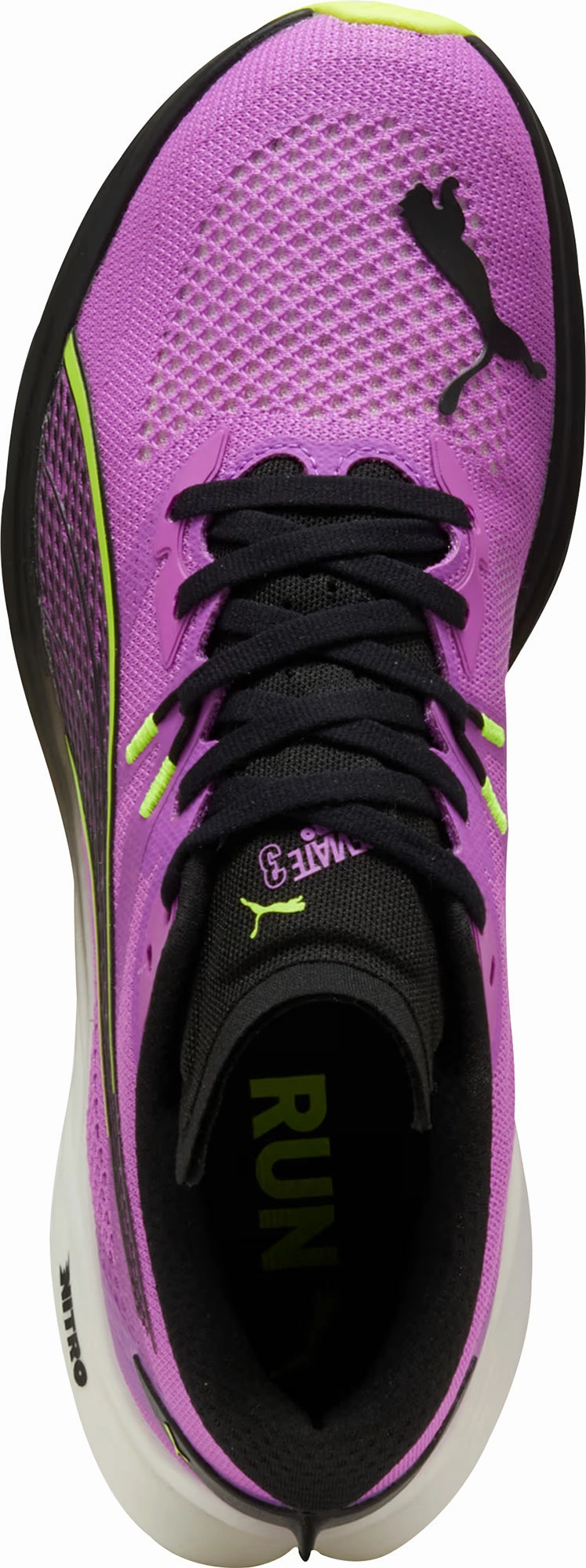 Puma Deviate Nitro 3 Mens Running Shoes - Purple forefoot - support - feature shoes