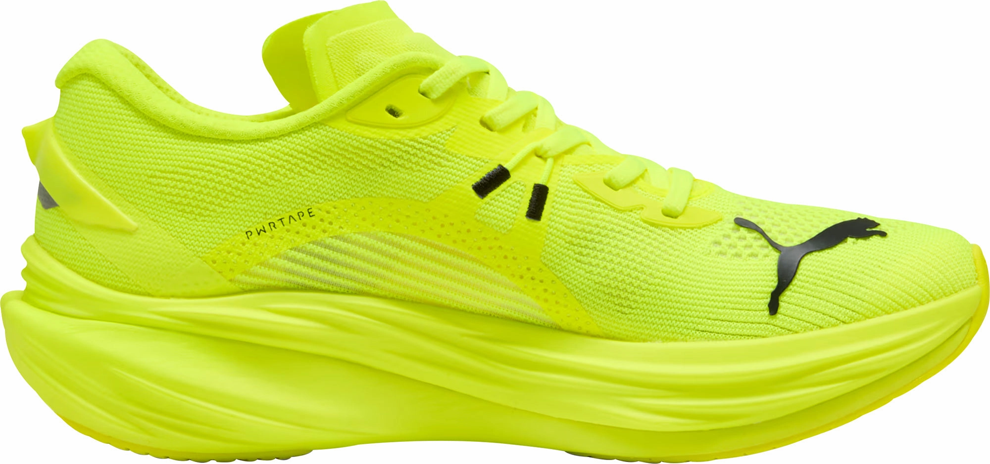 half - marathoning shoes precise engineering Puma Deviate Nitro 3 Mens Running Shoes - Yellow