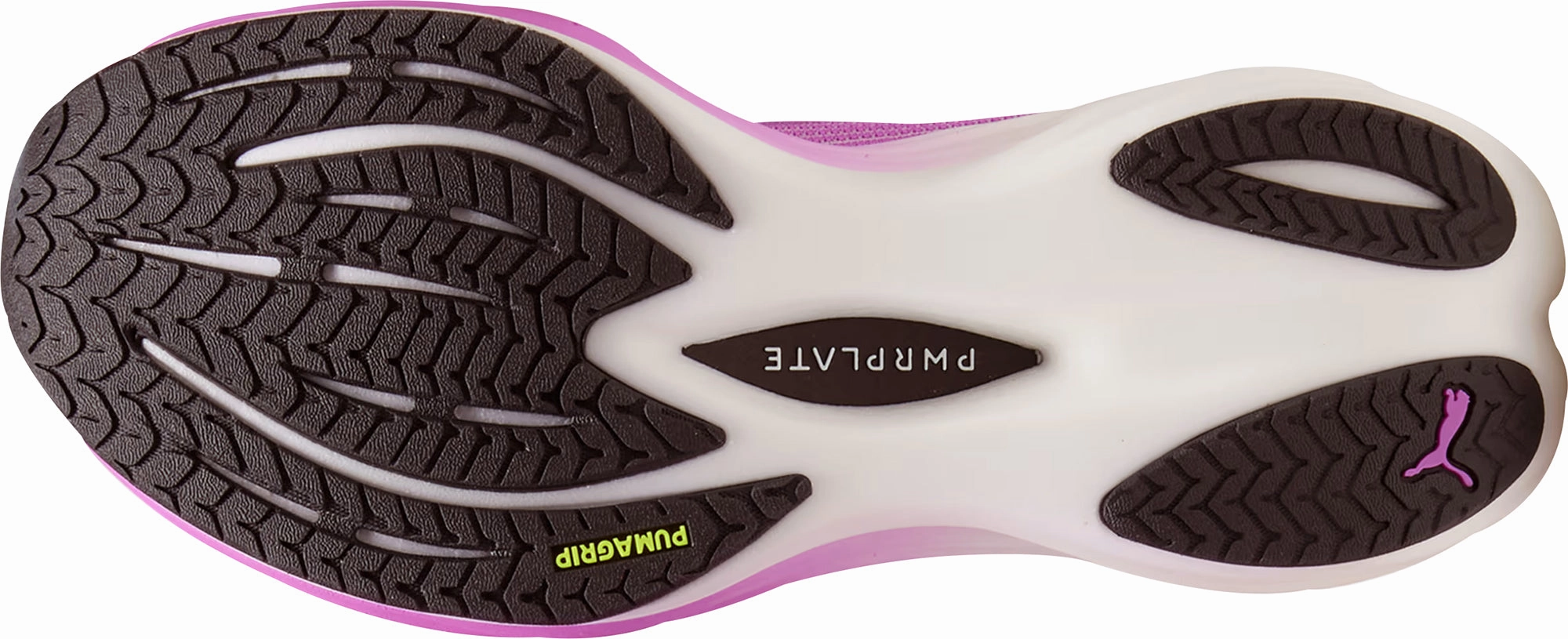 pattern - printed shoes Medium Pace Puma Deviate Nitro 3 Womens Running Shoes - Purple