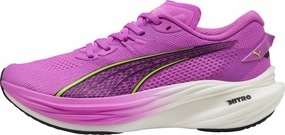 Daily Running Lace Lock System Puma Deviate Nitro 3 Womens Running Shoes - Purple