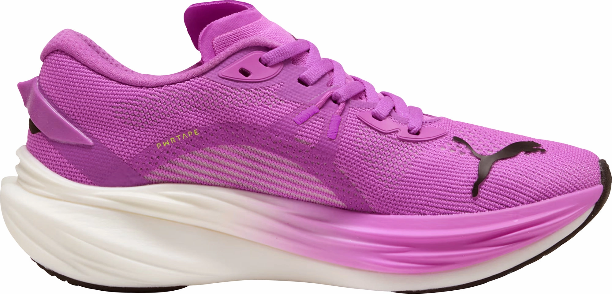 Flat Sole Puma Deviate Nitro 3 Womens Running Shoes - Purple