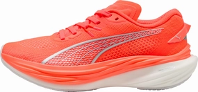Puma Deviate Nitro 3 Womens Running Shoes - Red Anti   Slip Feature high - top shoe type