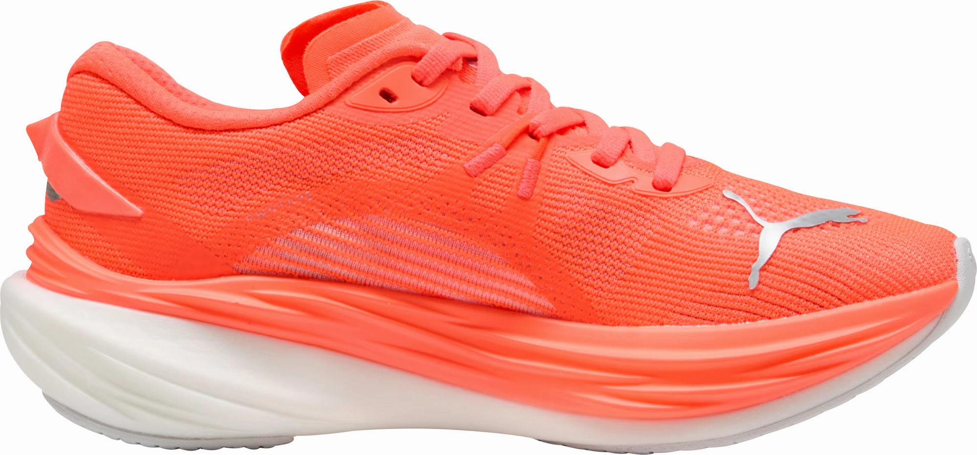 Puma Deviate Nitro 3 Womens Running Shoes - Red short - distance runner shoes