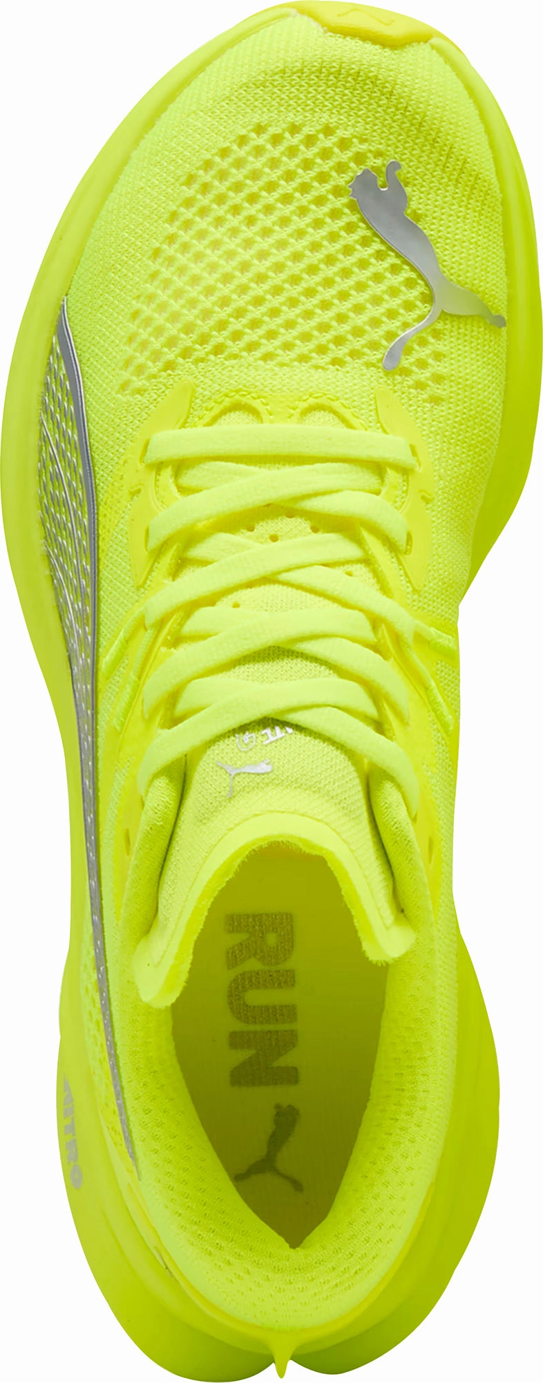 Puma Deviate Nitro 3 Womens Running Shoes - Yellow high - heeled running shoes