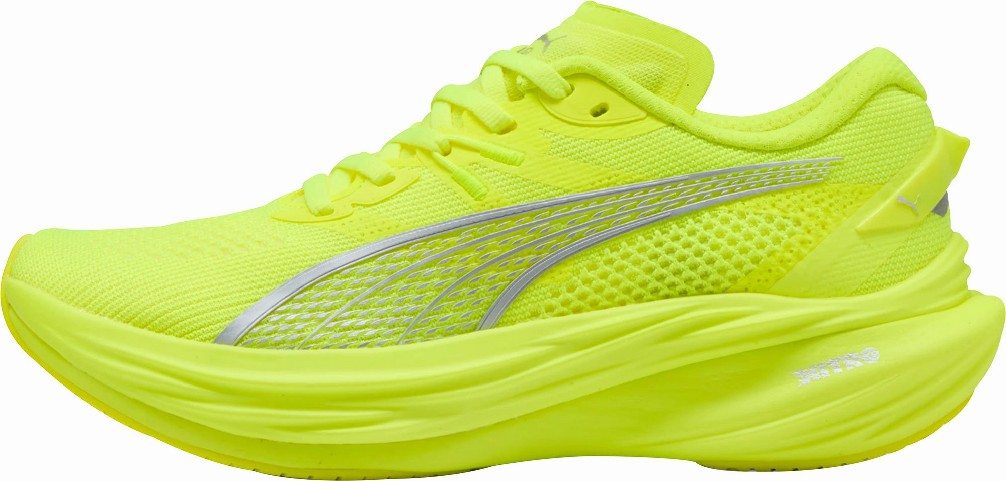 Hyperelastic Polymer Puma Deviate Nitro 3 Womens Running Shoes - Yellow