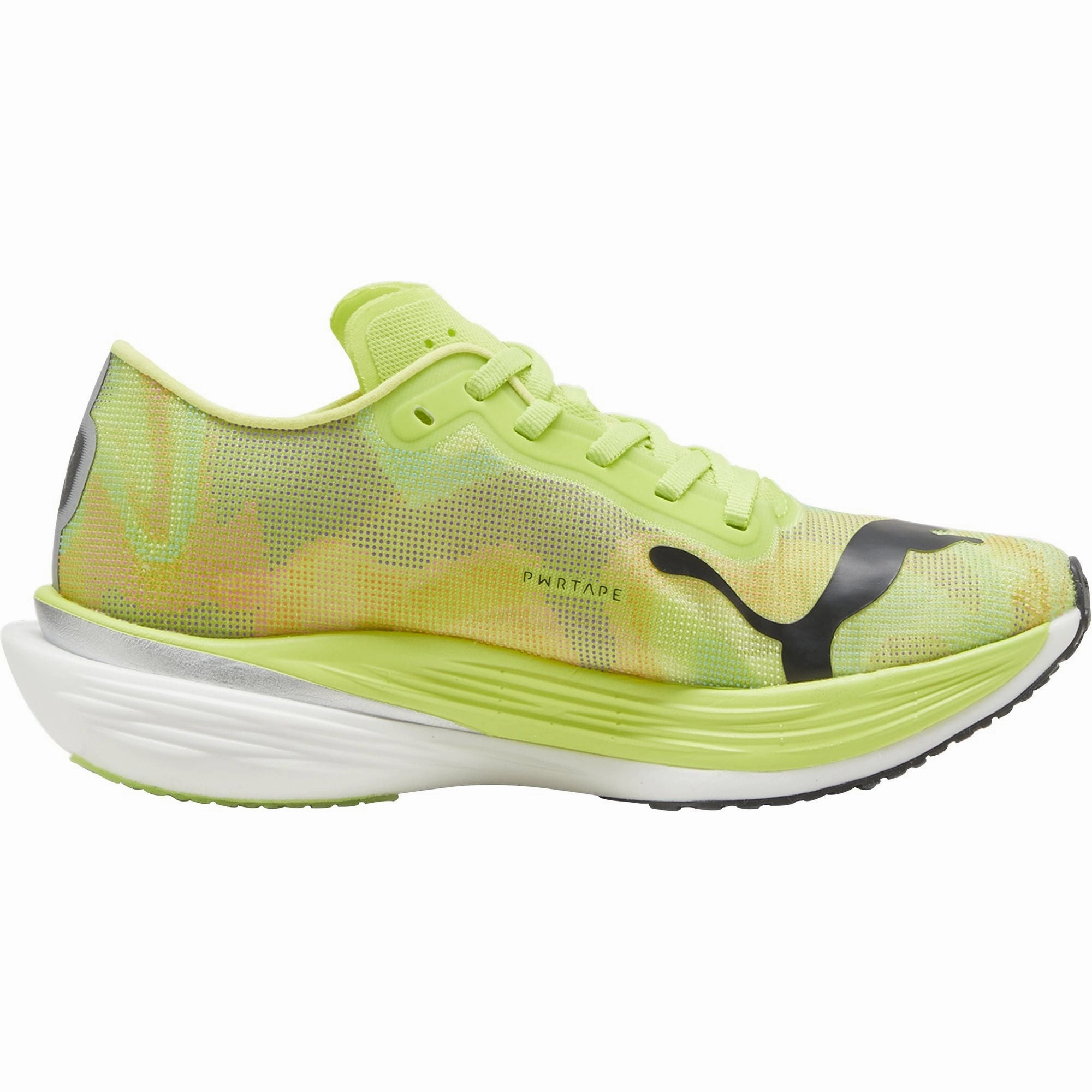 running in a forest shoes Puma Deviate Nitro Elite 2 Womens Running Shoes - Green