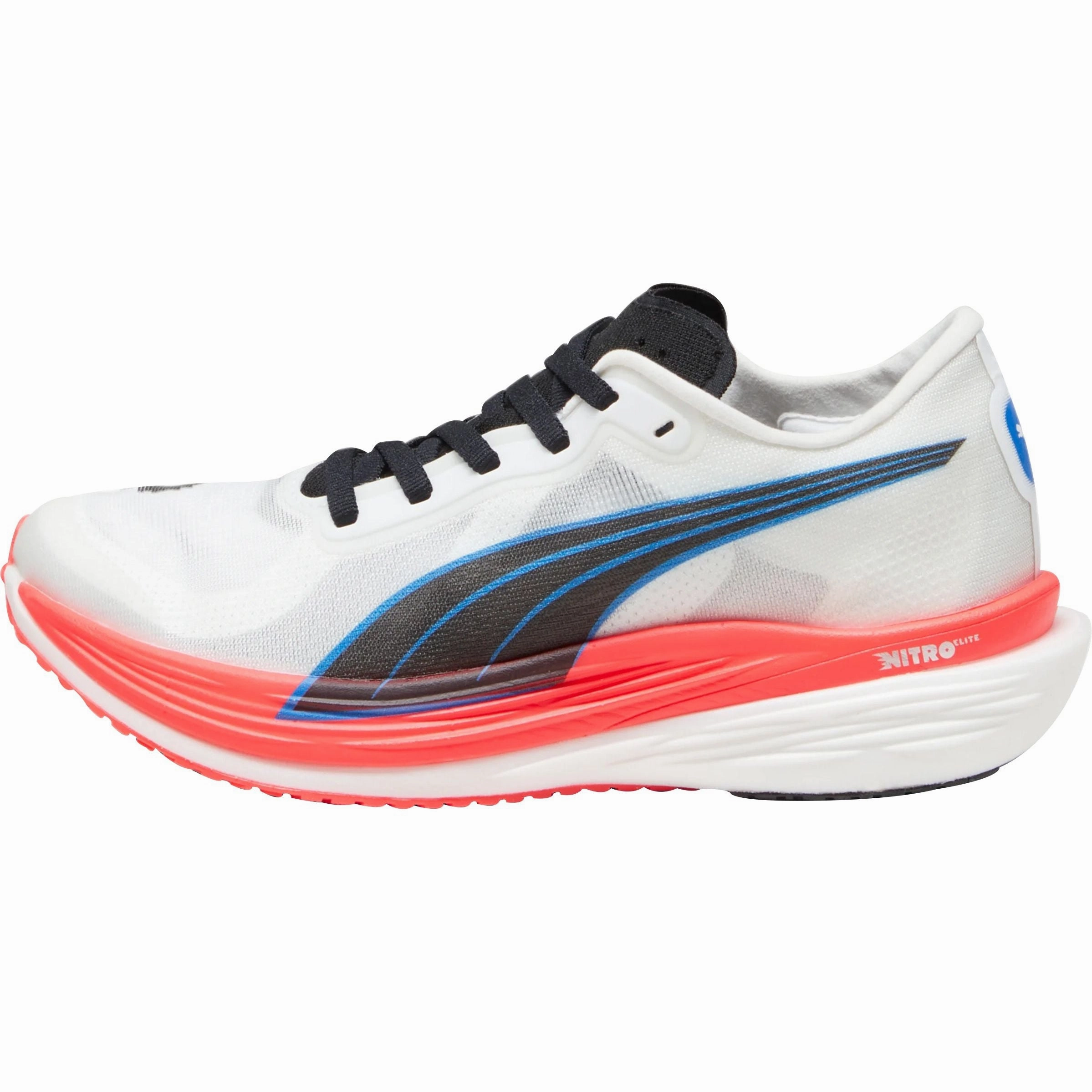 Puma Deviate Nitro Elite 2 Womens Running Shoes - White Rockered Sole