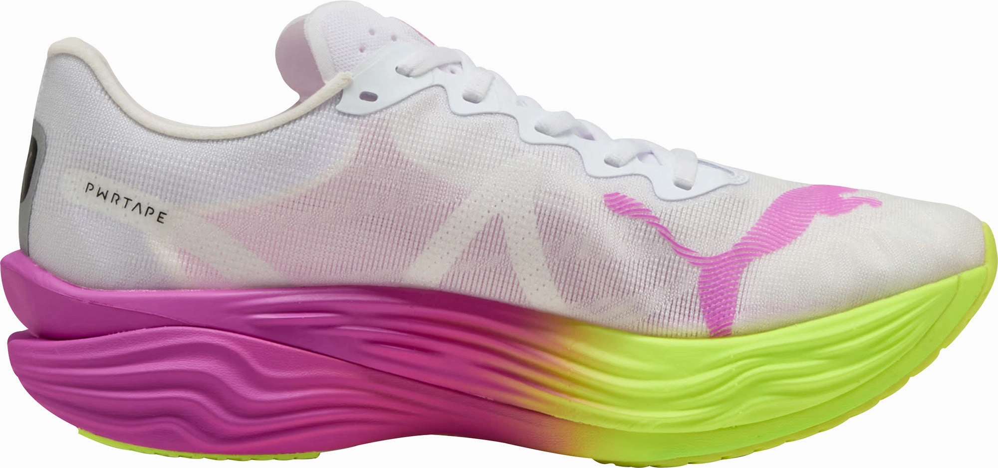 Arch   Supportive dot - design shoes Puma Deviate Nitro Elite 3 Mens Running Shoes - White