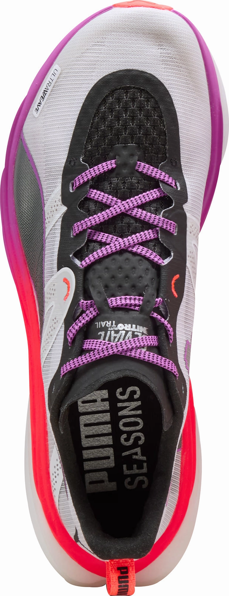 Puma Deviate Nitro Elite Mens Trail Running Shoes - White Cold - resistant