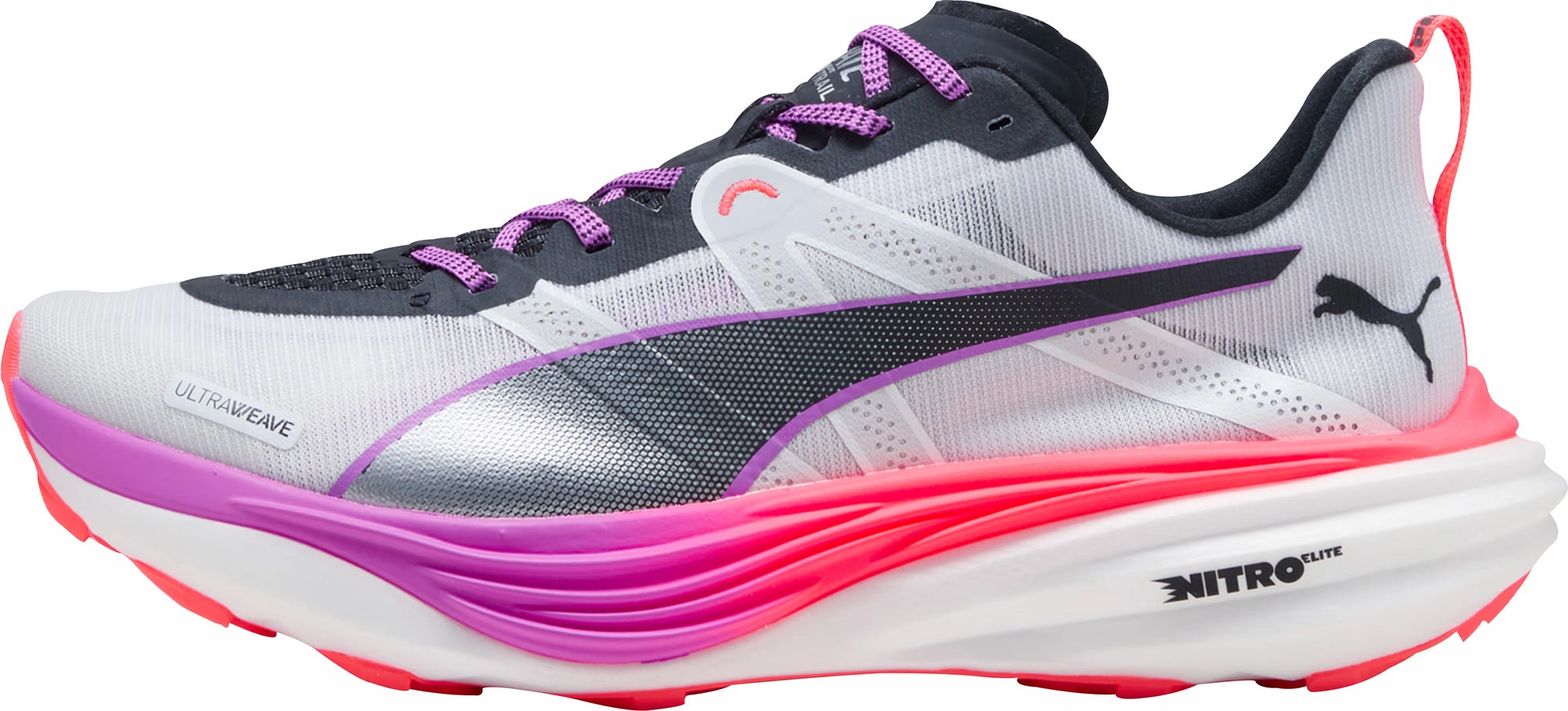 Lightweight gym - approved Puma Deviate Nitro Elite Womens Trail Running Shoes - White