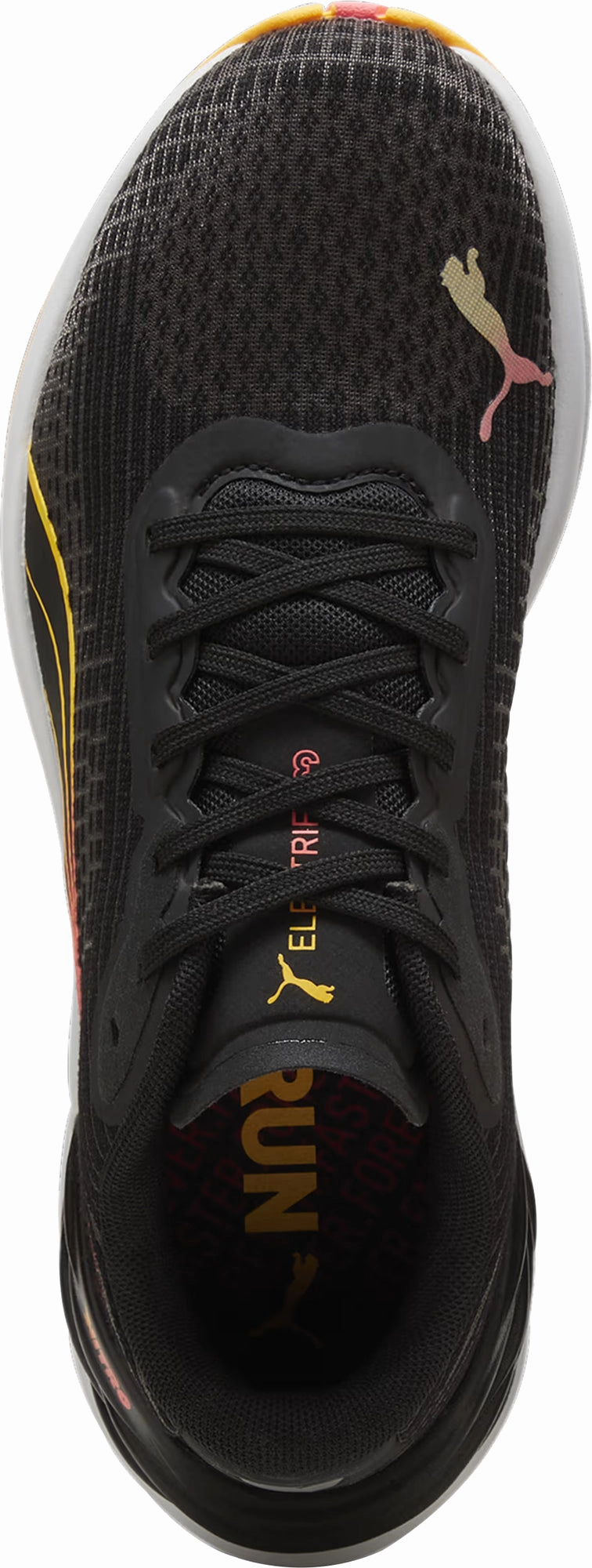 traction - control - functionality shoes arch - support feature shoes Puma Electrify Nitro 3 Womens Running Shoes - Black