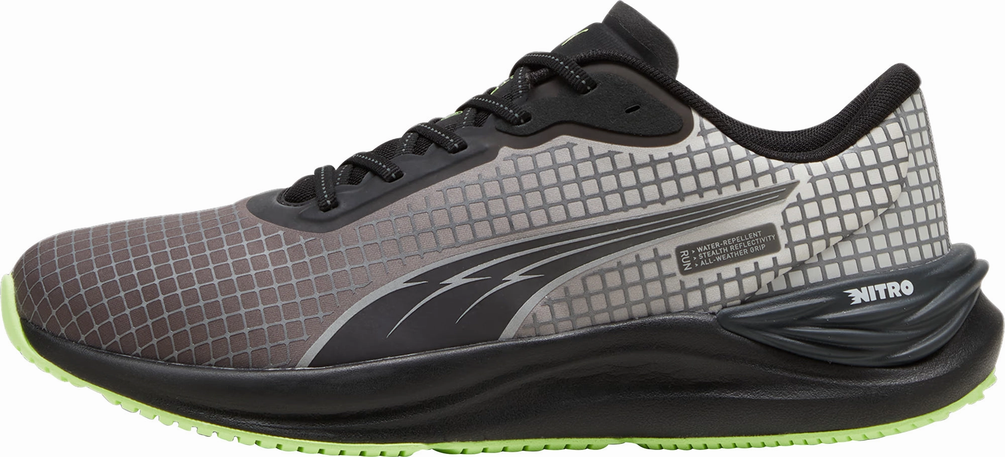 Puma Electrify Nitro 3 WTR FV Mens Running Shoes - Black fitness - journey