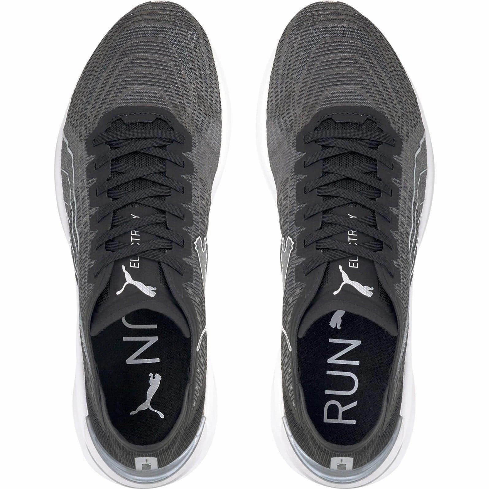 Puma Electrify Nitro Mens Running Shoes - Black splash - resistant shoes