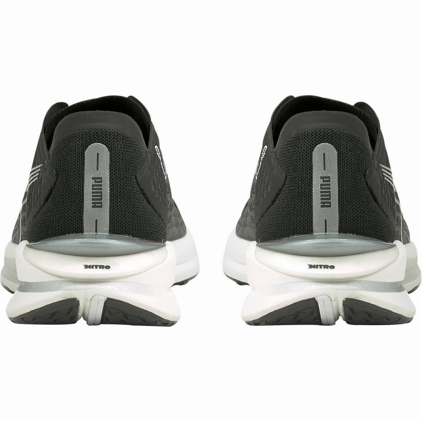 running shoes for treadmill users Puma Electrify Nitro Mens Running Shoes - Black