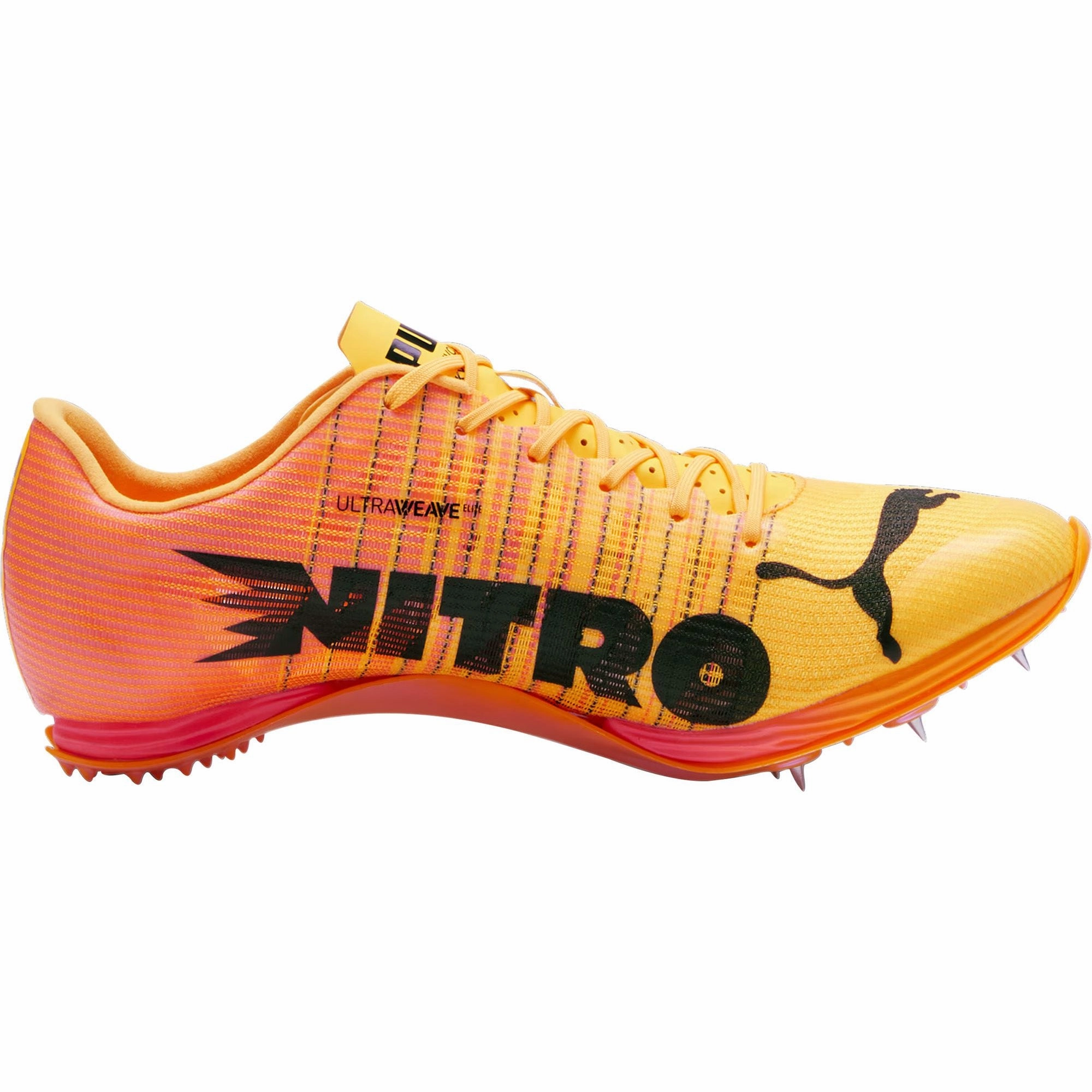 Attack Mode Puma evoSpeed 400 Nitro 2 Running Spikes - Orange