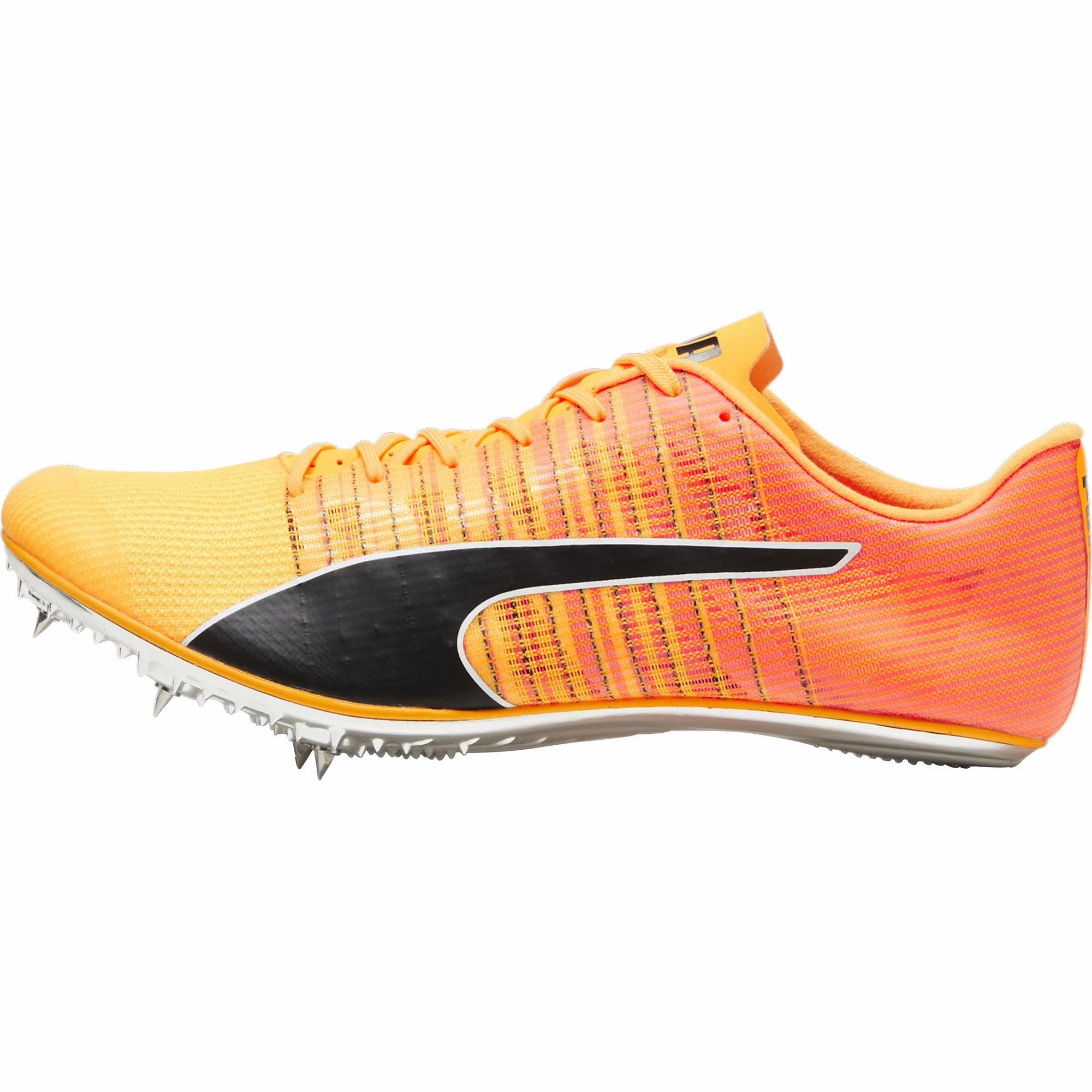 Puma evoSpeed Brush 6 Running Spikes - Orange Efficient Grip Sprint Traction