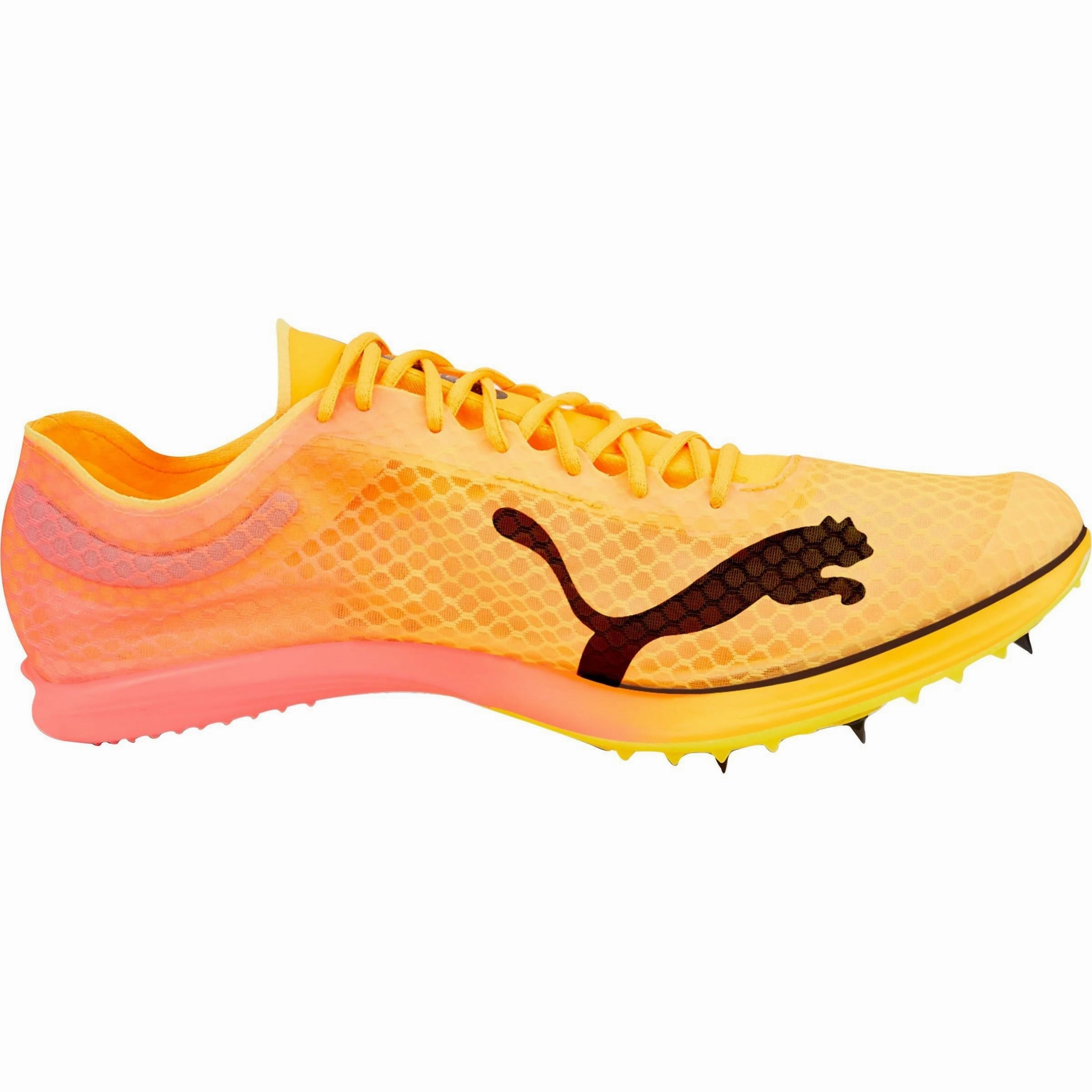 Power Focus High Speed Puma evoSpeed Distance Nitro Elite   2 Running Spikes - Orange