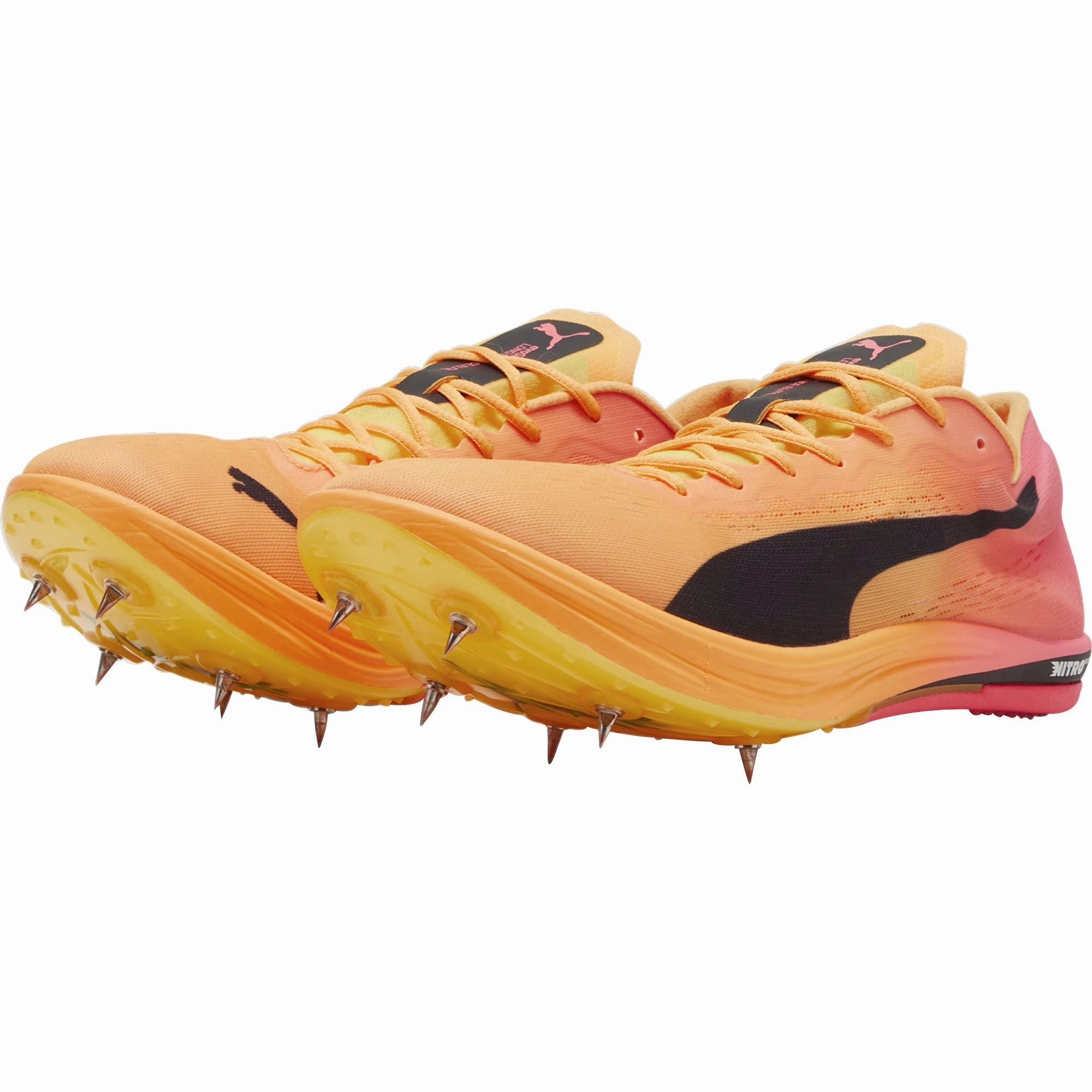 Running Field Puma evoSpeed Long Distance Nitro Elite 2 Running Spikes - Orange