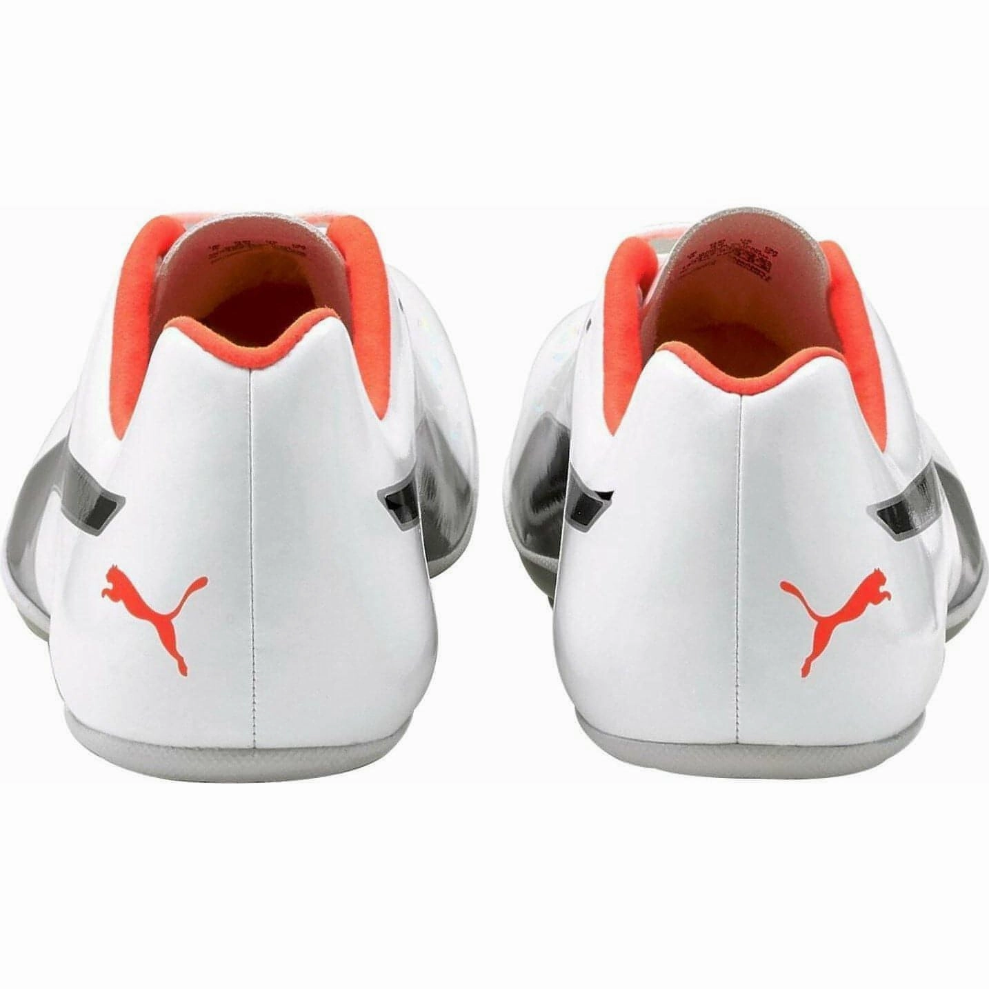 Lace Support Puma evoSpeed Sprint 10 Running Spikes - White