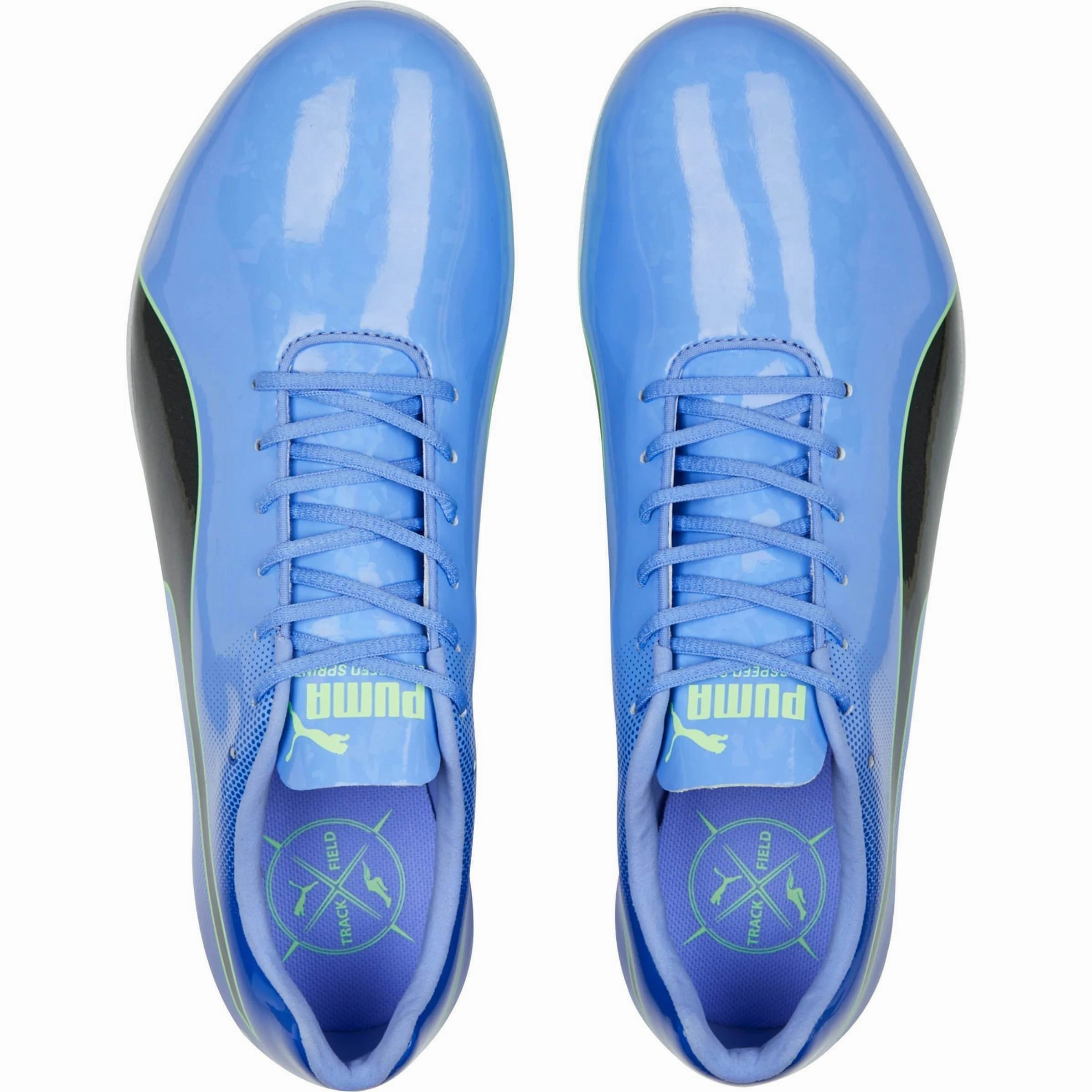 Pro Level Tough Grip Puma evoSpeed Sprint 14 Running Spikes - Purple