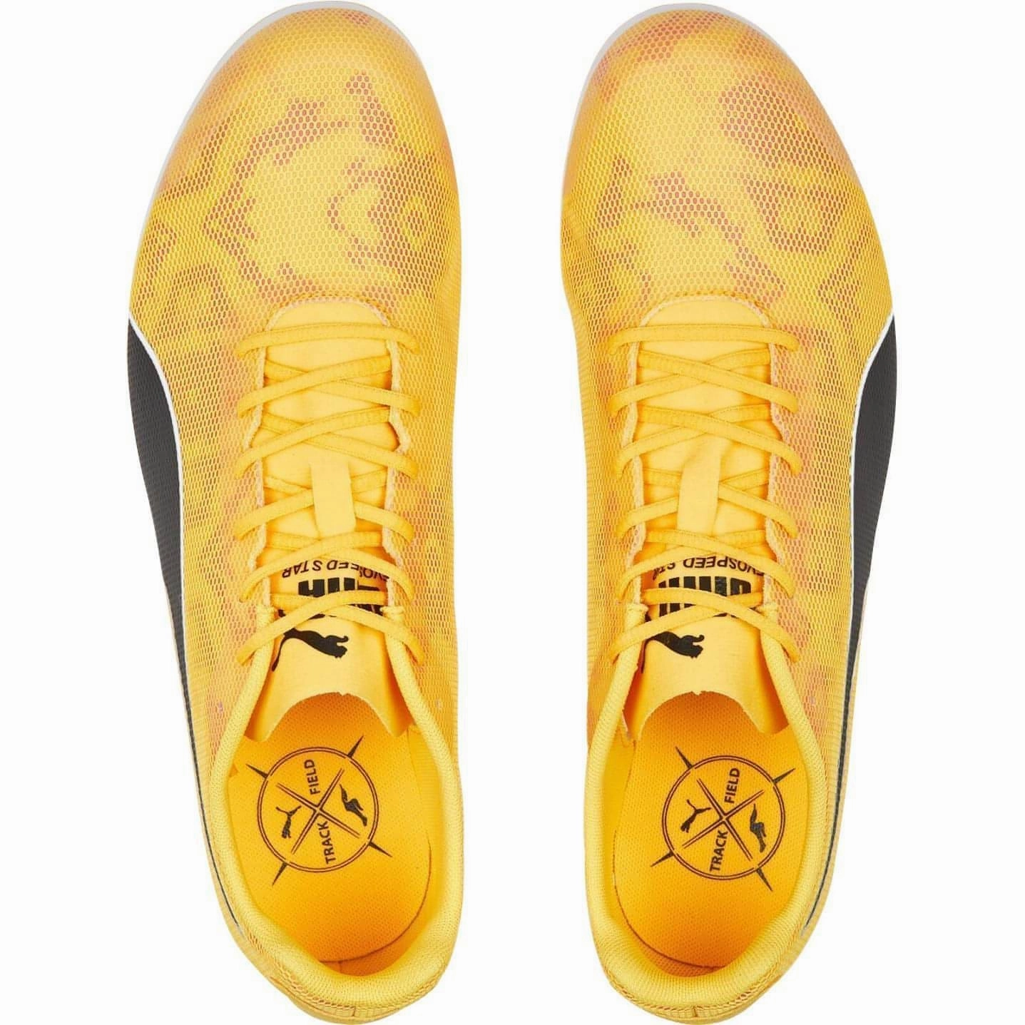 Push Zone Start Sprint Puma evoSpeed Star 8 Running Spikes - Orange