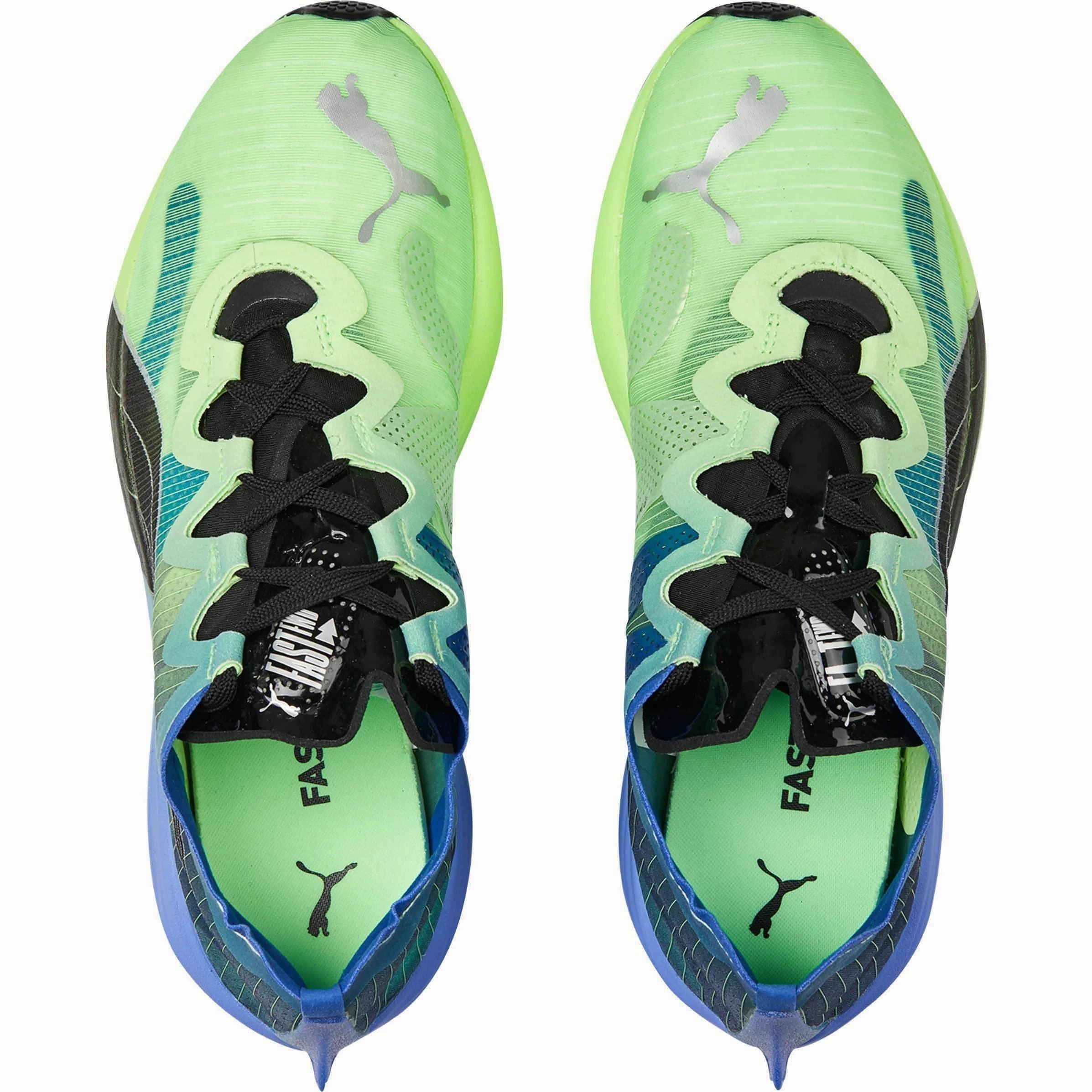 lace up closure running for competition shoes Puma Fast-FWD Nitro Elite Mens Running Shoes - Blue