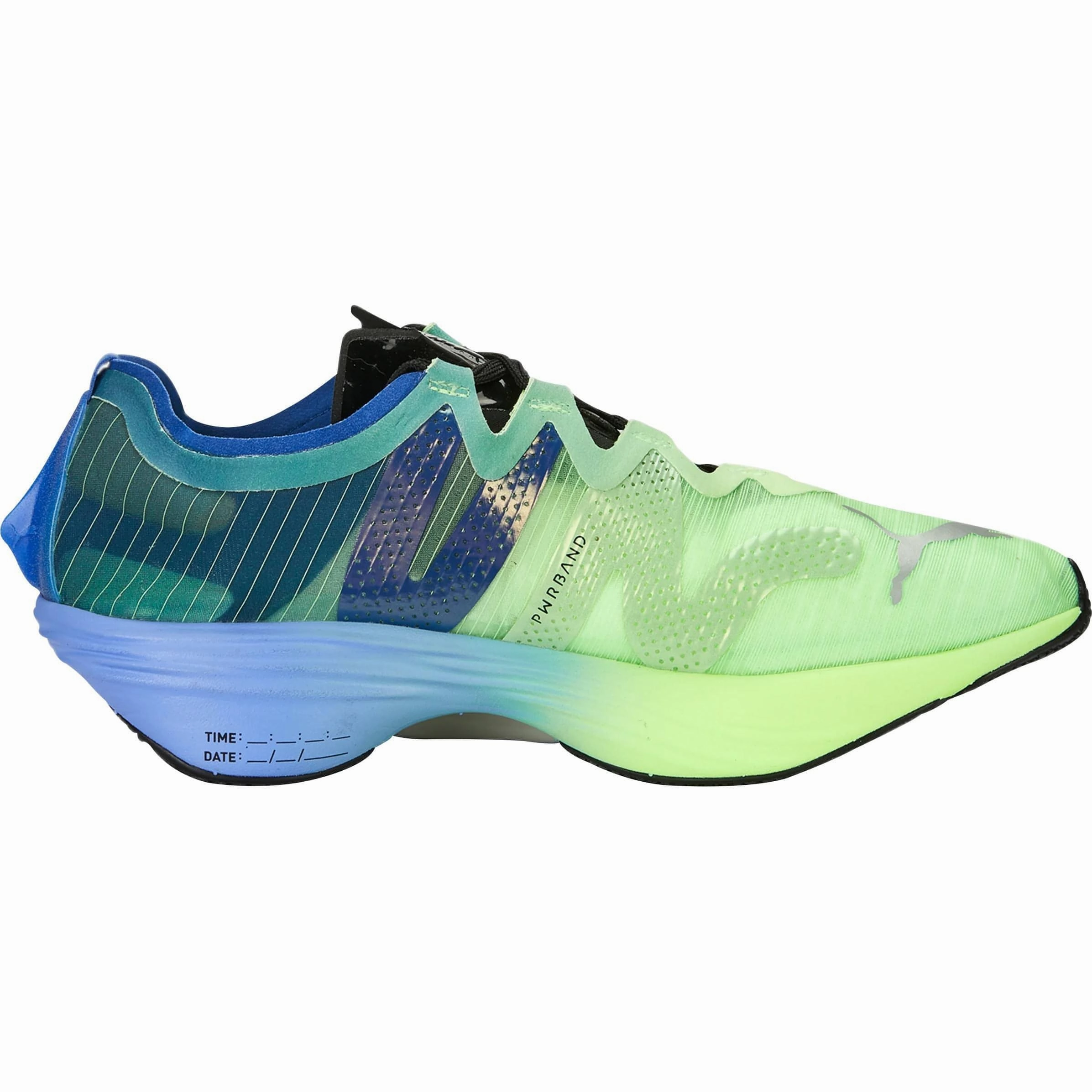 Ventilated Insole Design leather - upper - quality shoes Puma Fast-FWD Nitro Elite Mens Running Shoes - Blue