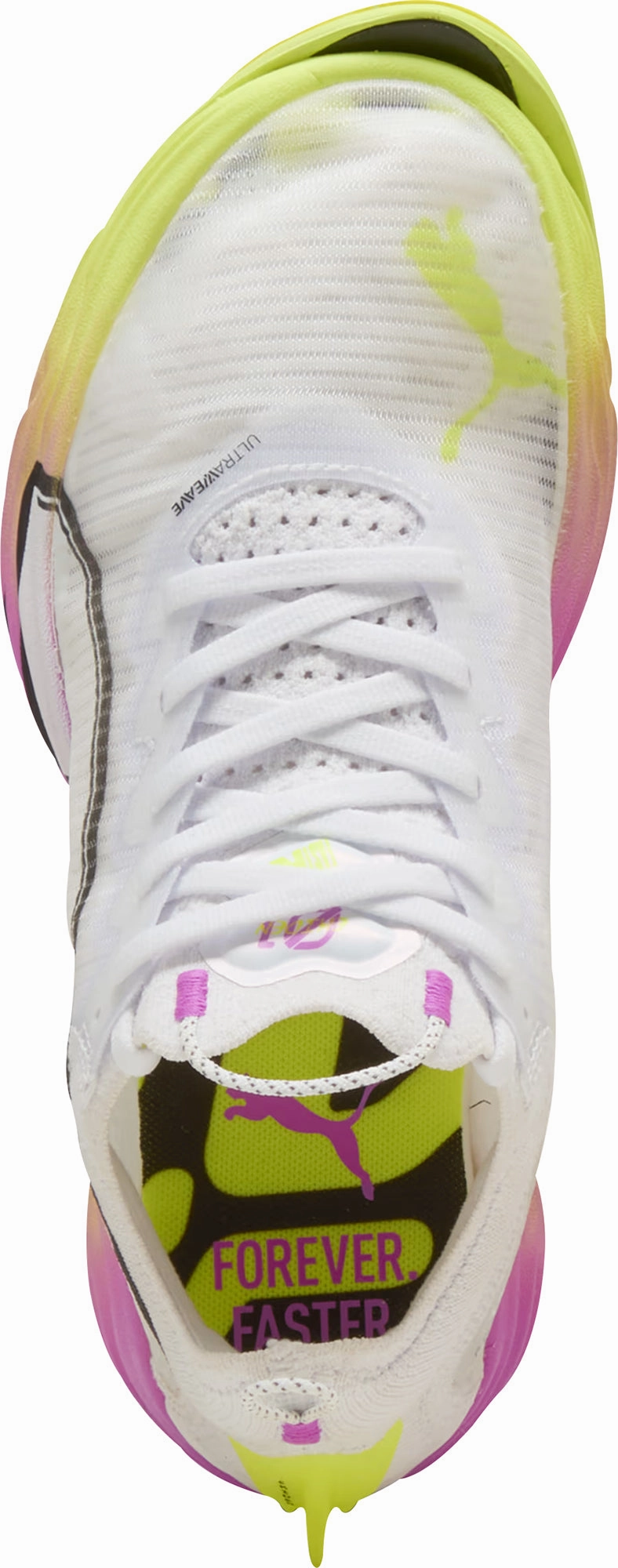 Puma Fast-R Nitro Elite 2 Ekiden Glow Womens Running Shoes - White Thermo Regulating Insole