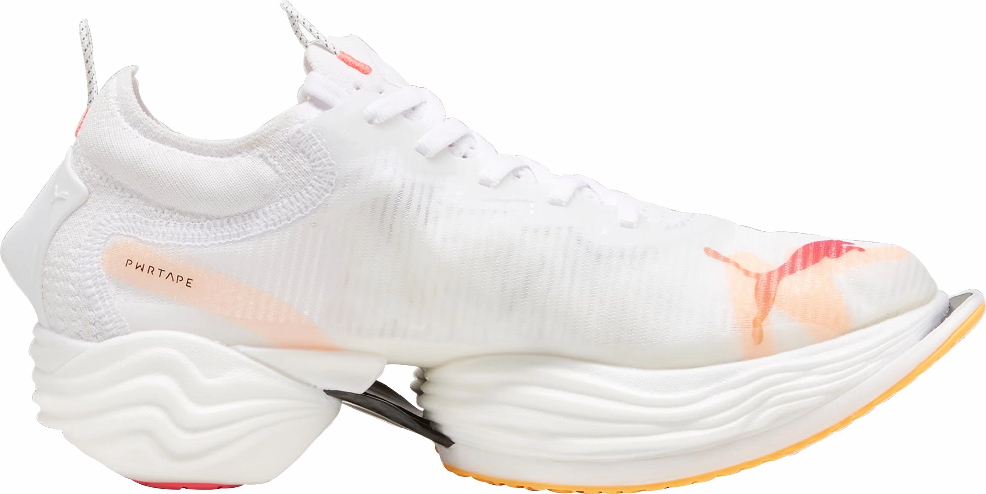 Toe Guard recovery running shoes Puma Fast-R Nitro Elite 2 Mens Running Shoes - White