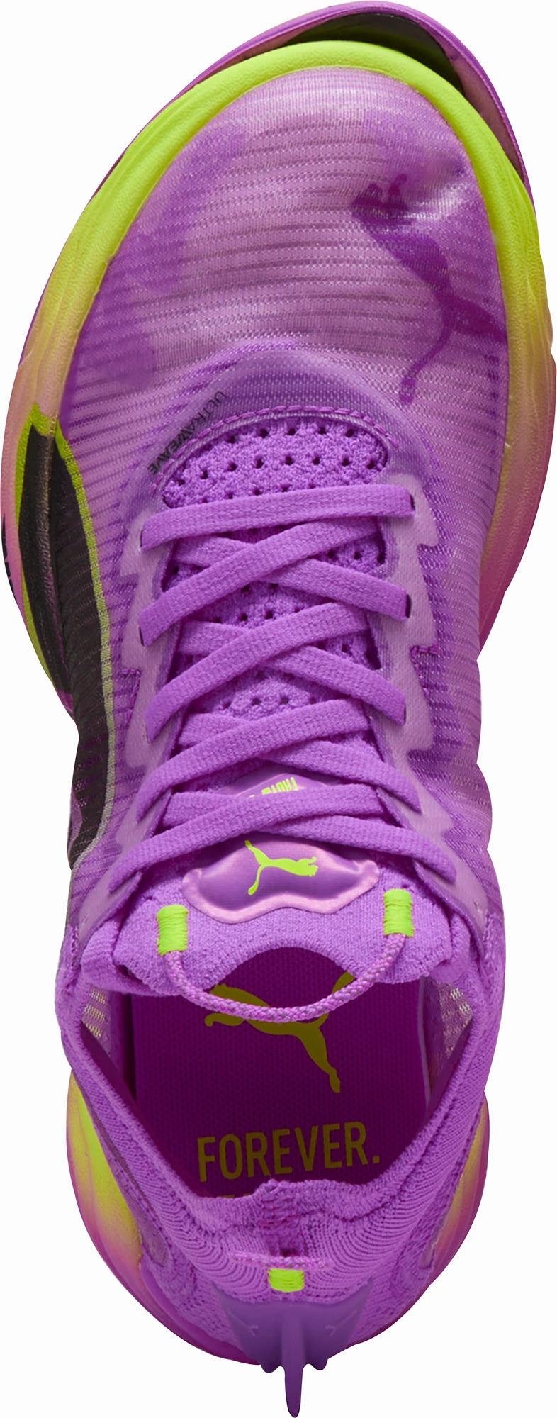 3D Heel Clutch System Puma Fast-R Nitro Elite 2 Womens Running Shoes - Purple