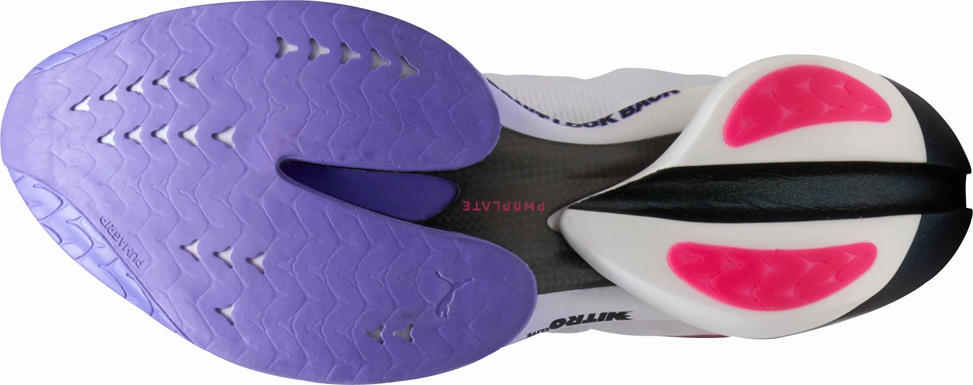 Puma Fast-R Nitro Elite 3 Mens Running Shoes - White Established heel - cup - feature shoes