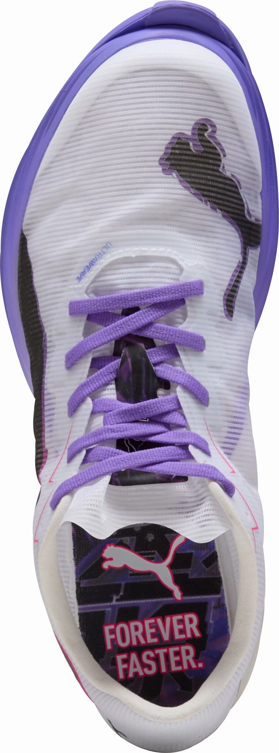 Flex Grooves Pattern Puma Fast-R Nitro Elite 3 Mens Running Shoes - White