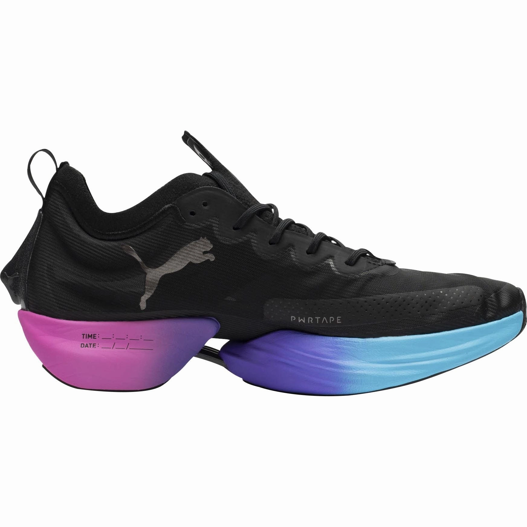 Puma Fast-R Nitro Elite Mens Running Shoes - Black adapt to different terrains Ultra Cushion Collar