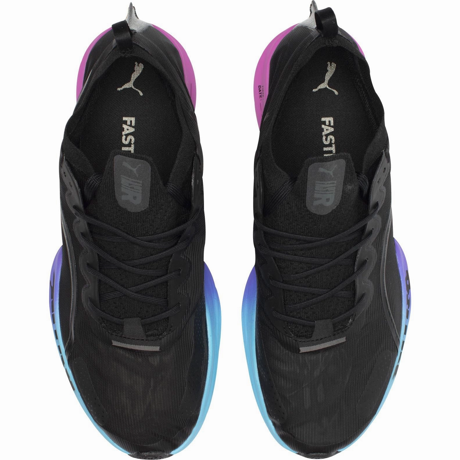 Impact Diffusing Structure Puma Fast-R Nitro Elite Mens Running Shoes - Black