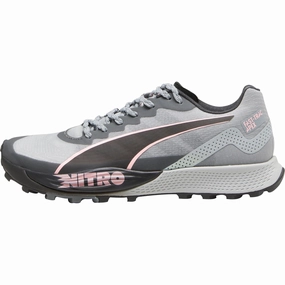 Puma Fast-Trac Apex Nitro Womens Trail Running Shoes - Grey Mid - range