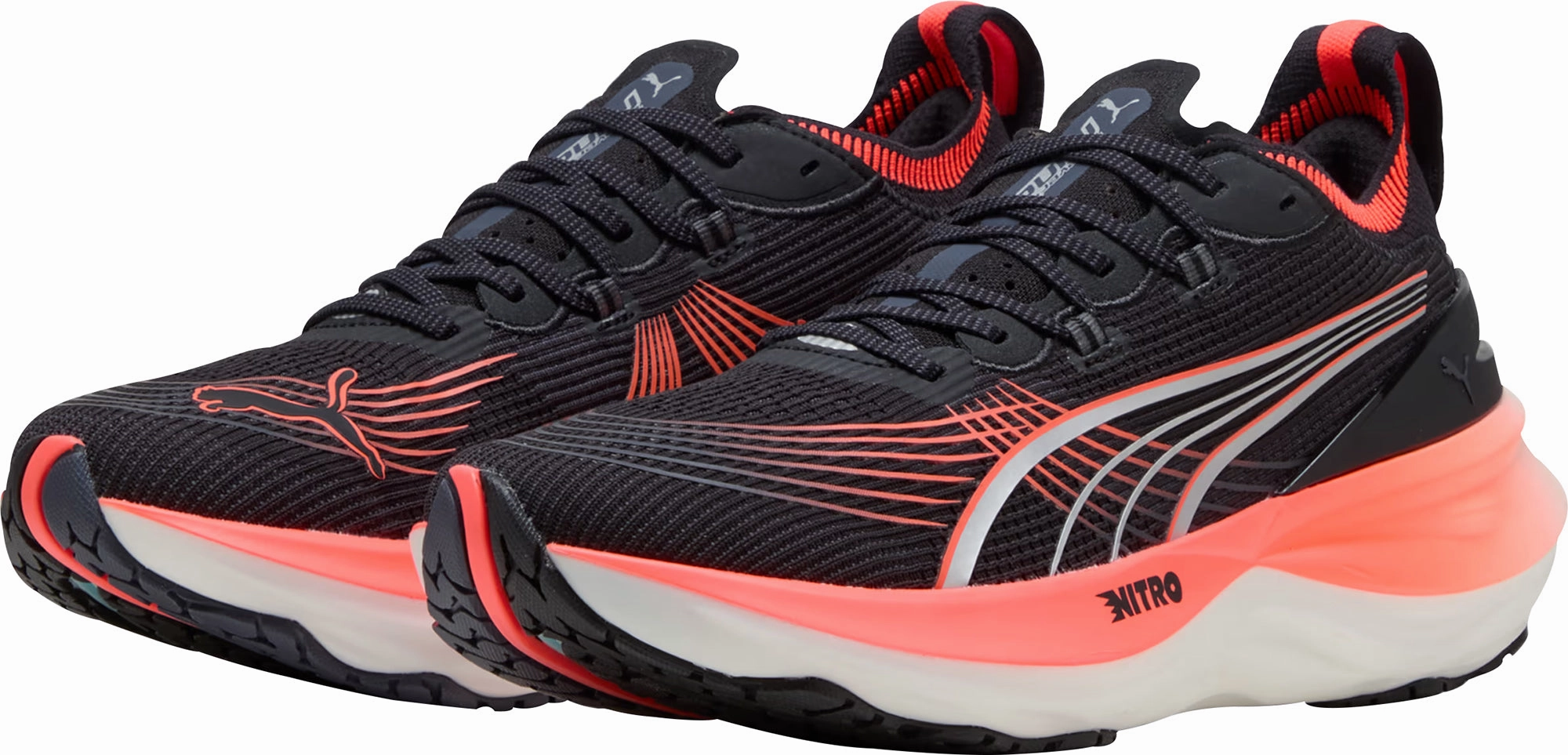 interval training Puma ForeverRun Nitro 2 Mens Running Shoes - Black