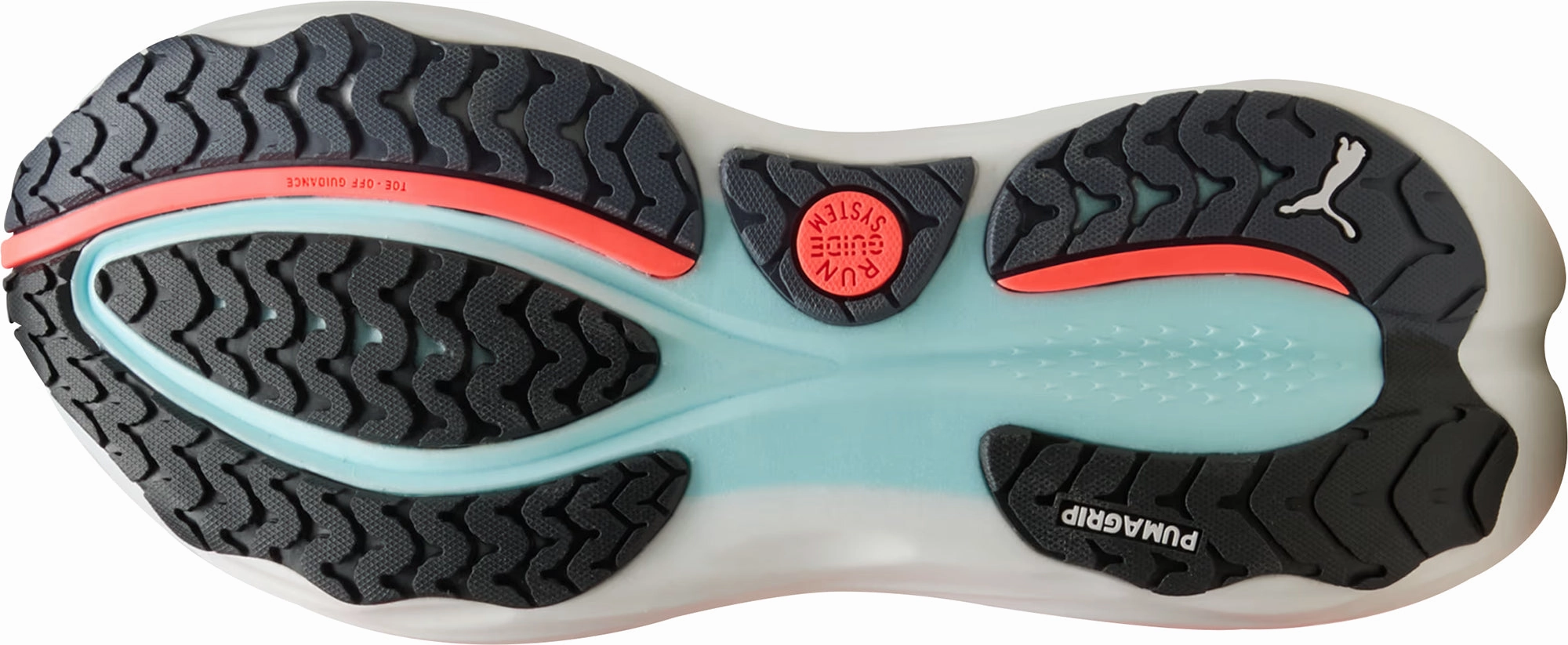 Puma ForeverRun Nitro 2 Mens Running Shoes - Black Microfiber Reinforcements Comfort Fitment