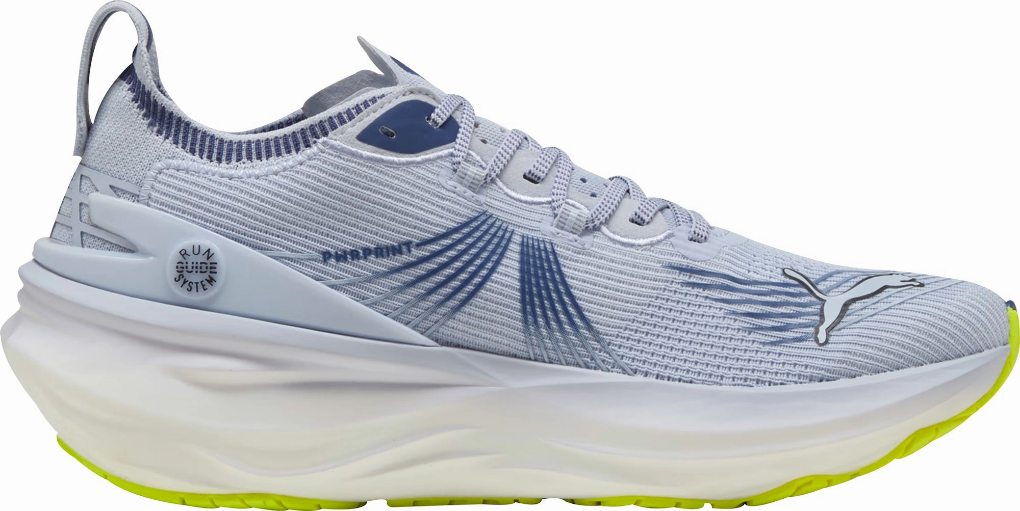 Puma ForeverRun Nitro 2 Mens Running Shoes - Blue Reinforced Heel Stabilizer foam padding
