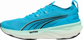 Puma ForeverRun Nitro 2 Mens Running Shoes - Blue narrow - base shoes simple design