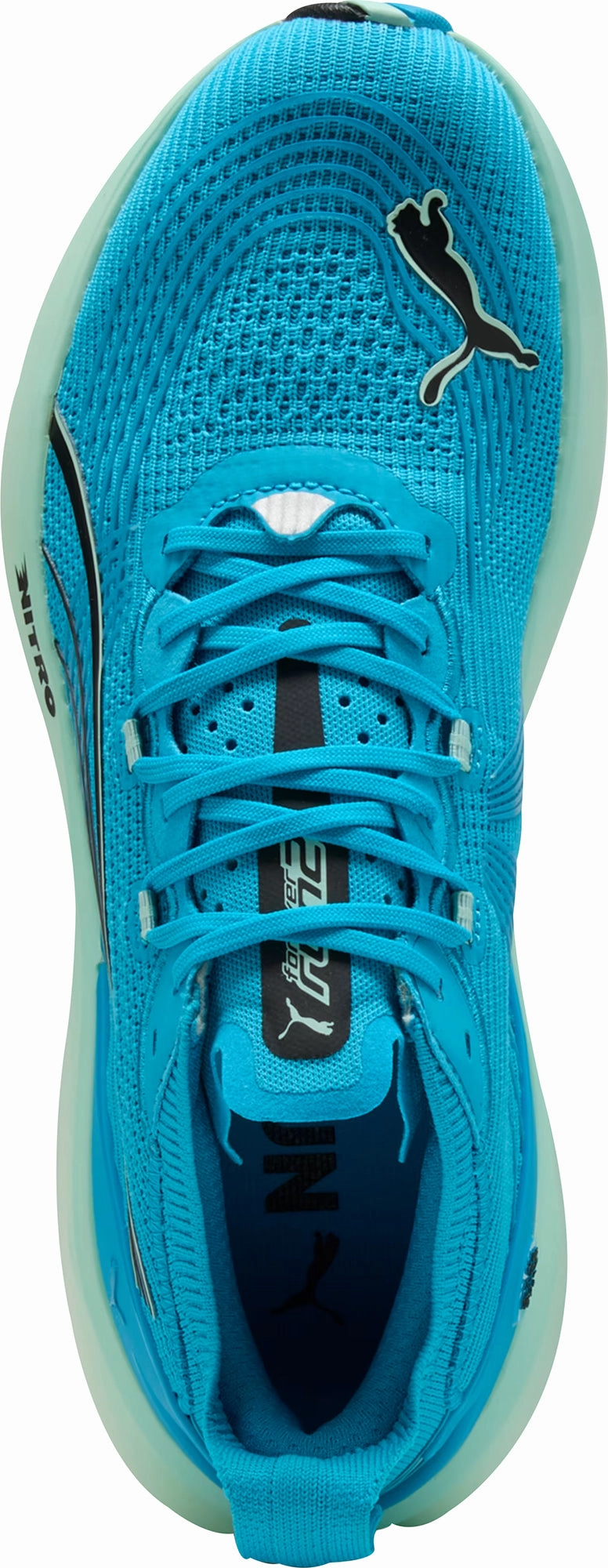 Puma ForeverRun Nitro 2 Mens Running Shoes - Blue Trendy Look Shoes