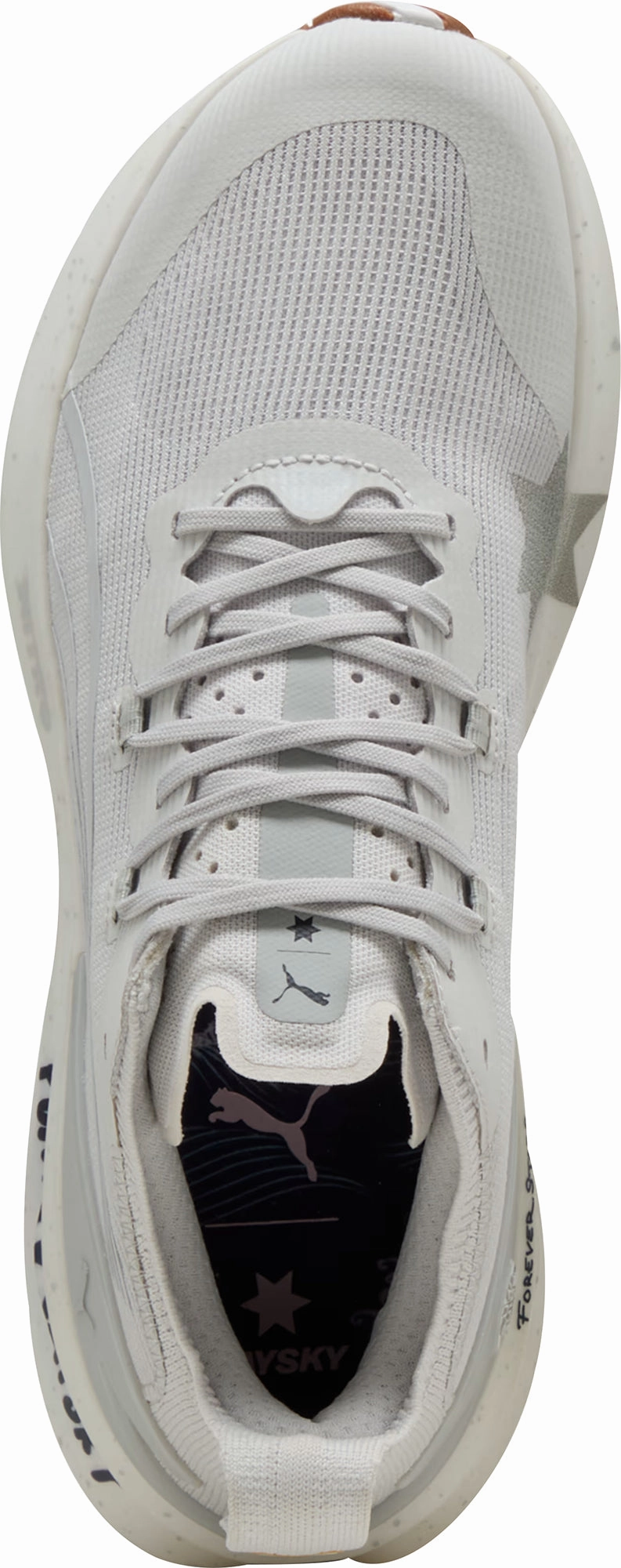 Smooth running experience Puma ForeverRun Nitro 2 X SAYSKY Mens Running Shoes - Grey