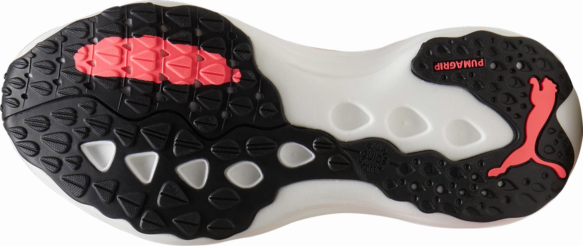 Puma ForeverRun Nitro Mens Running Shoes - Black Midfoot Lockdown