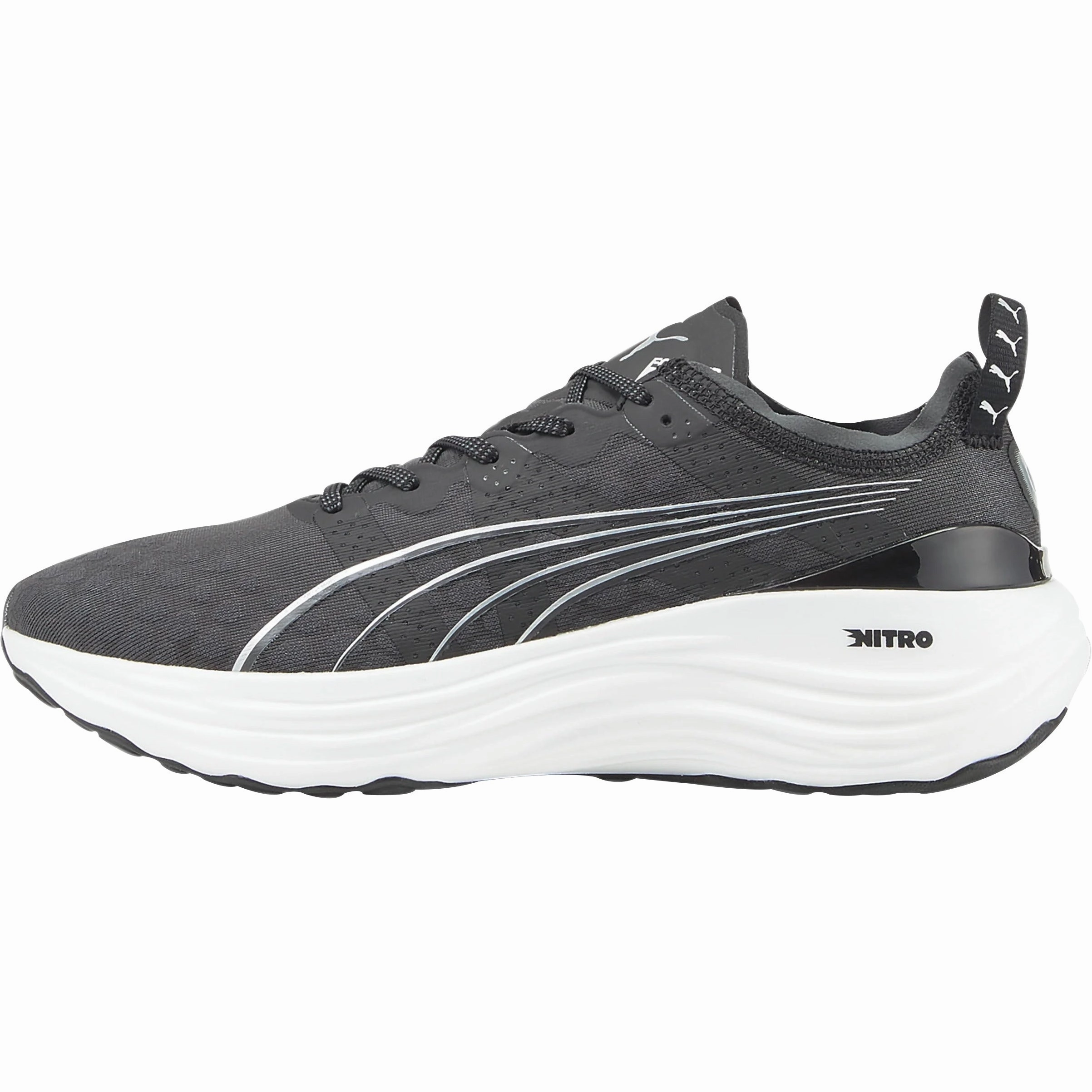 Short distance speed Puma ForeverRun Nitro Mens Running Shoes - Black
