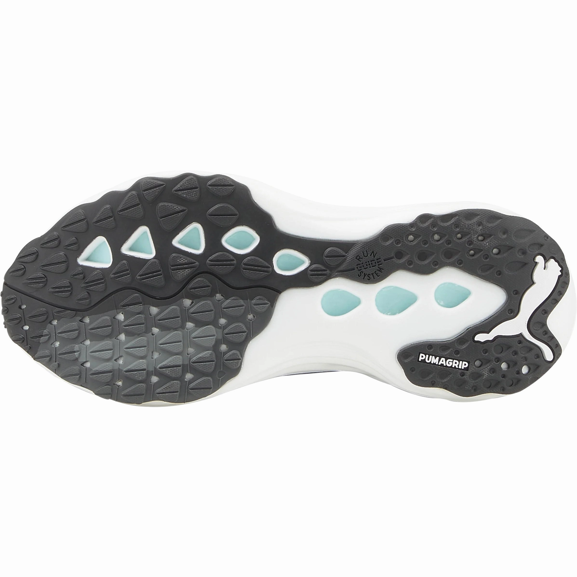 running in clean tracks shoes Ortholite insole Puma ForeverRun Nitro Mens Running Shoes - Black