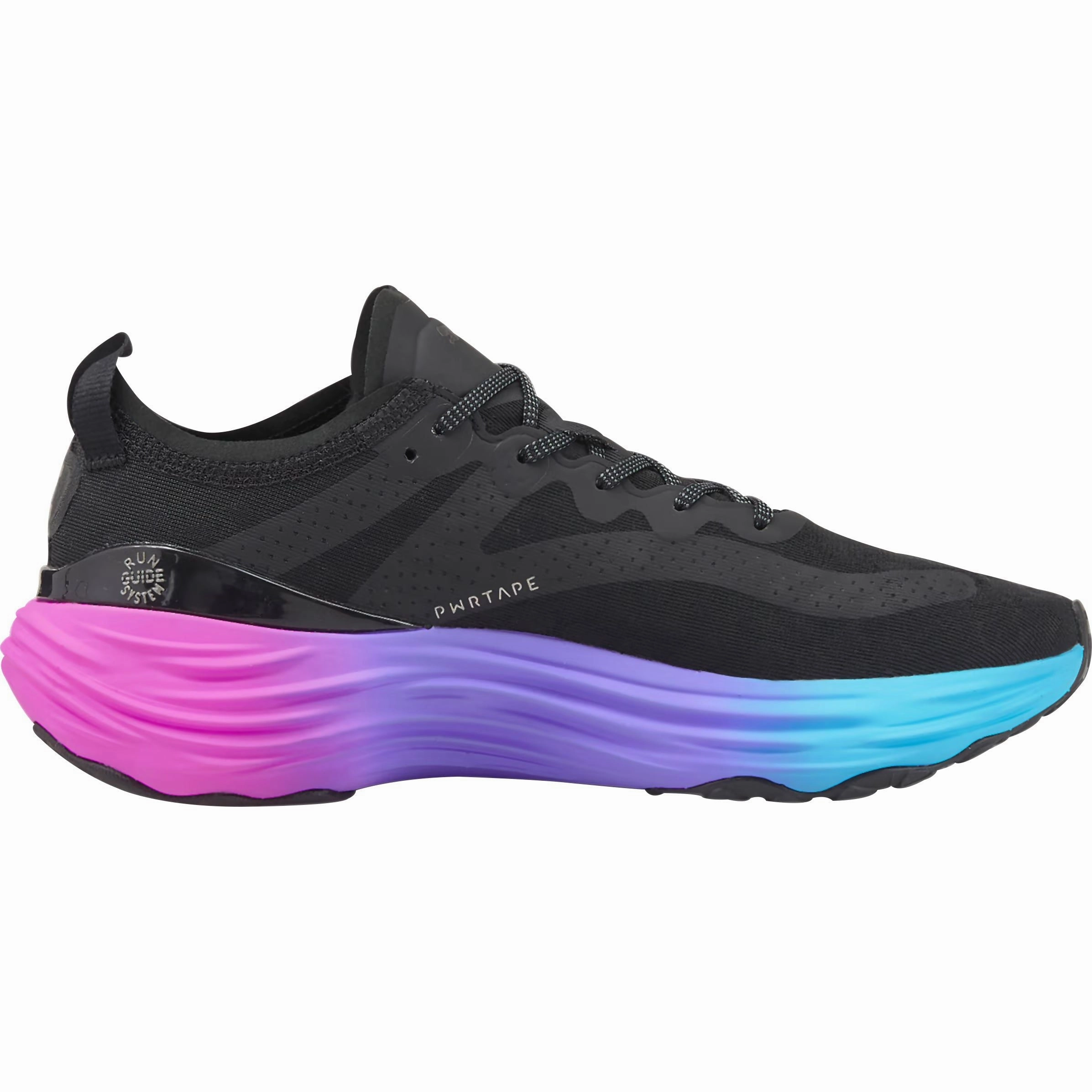 Puma ForeverRun Nitro Mens Running Shoes - Black walking stability