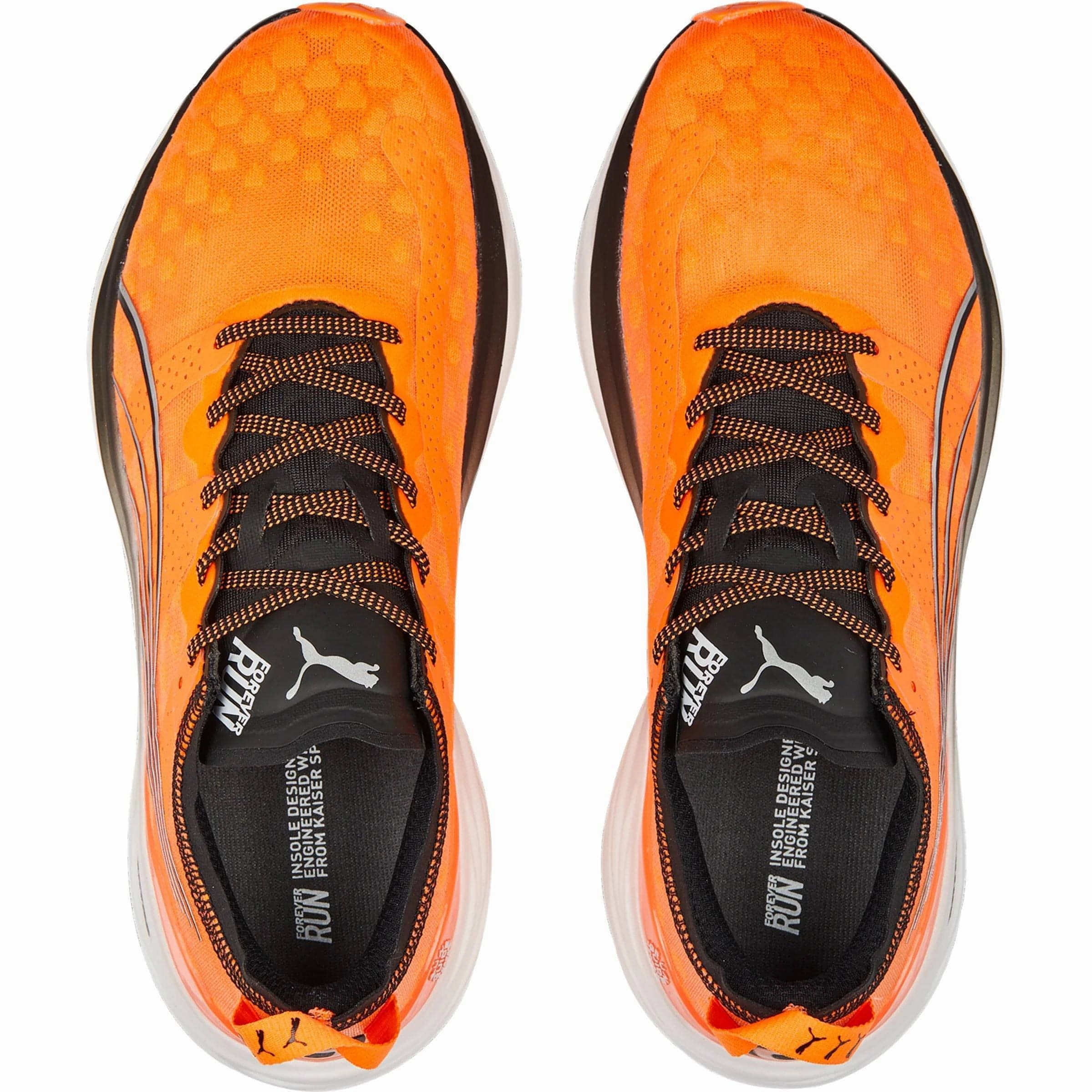 Puma ForeverRun Nitro Mens Running Shoes - Orange running with a foam midsole